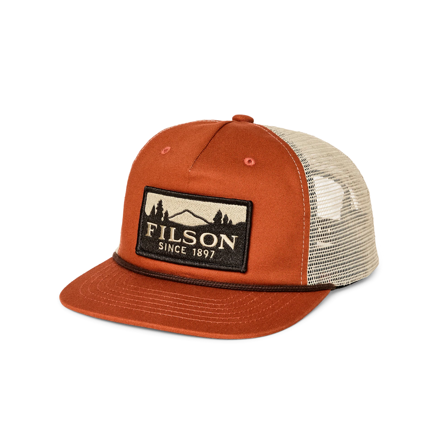 Filson Trucker Cap Rust