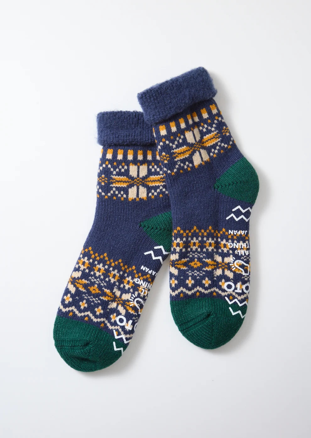 ROTOTO Comfy Room Socks Navy