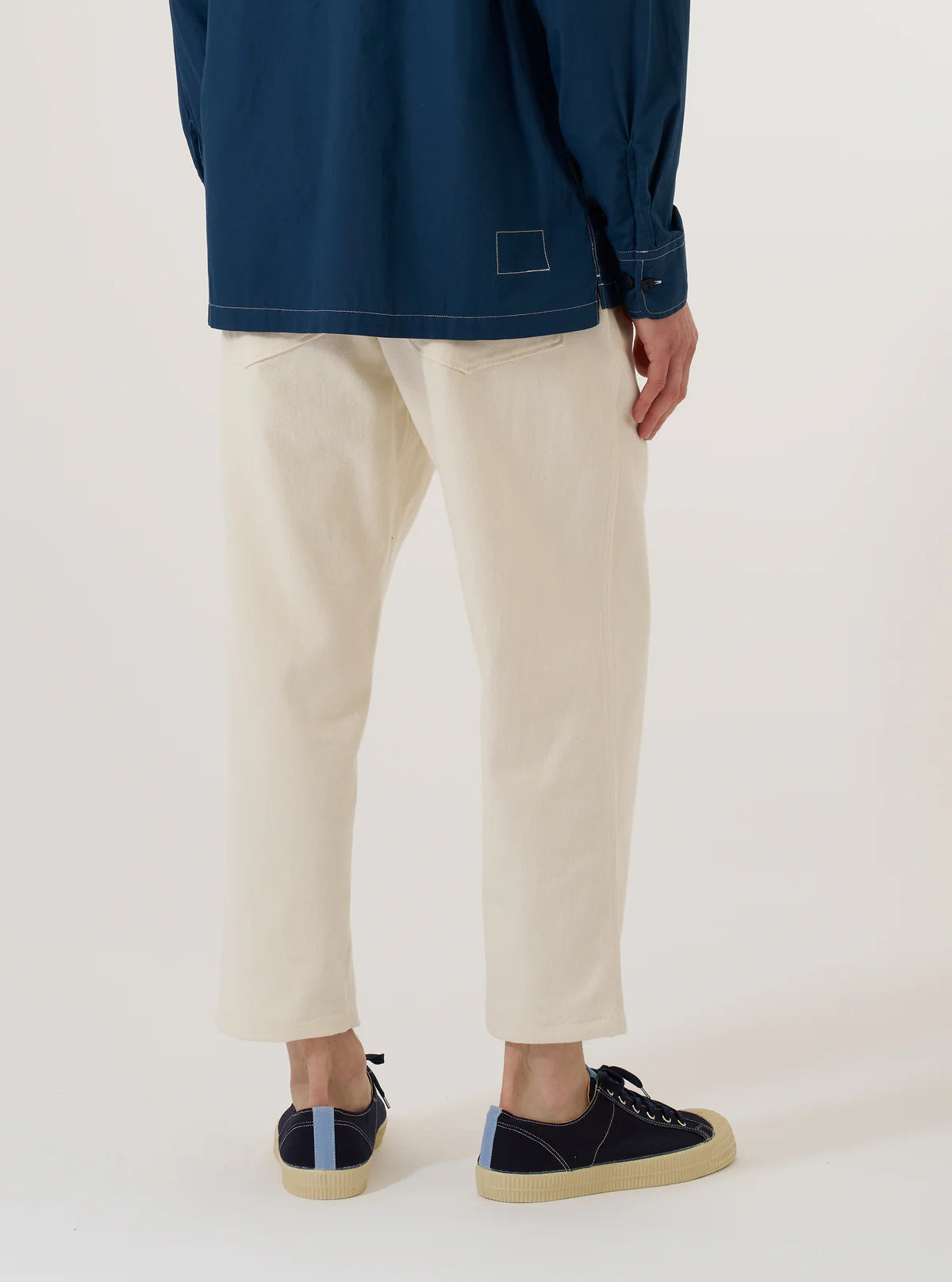Universal Works Ecru Slub Drill Cotton Hi Water Trouser
