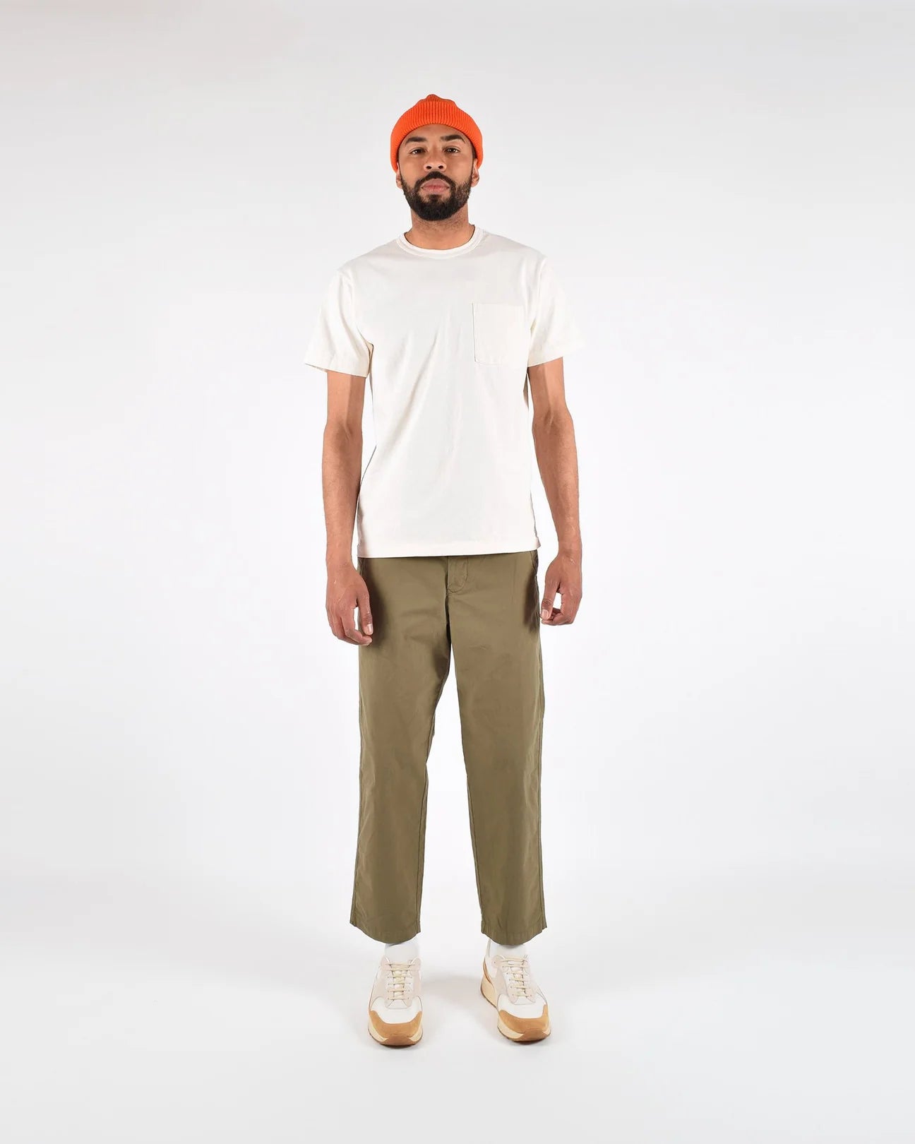 Dehen Single Pocket Tee Natural