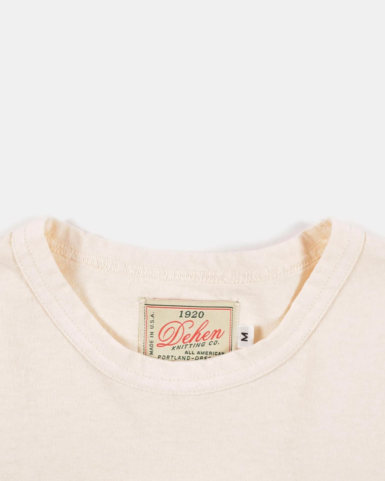 Dehen Single Pocket Tee Natural
