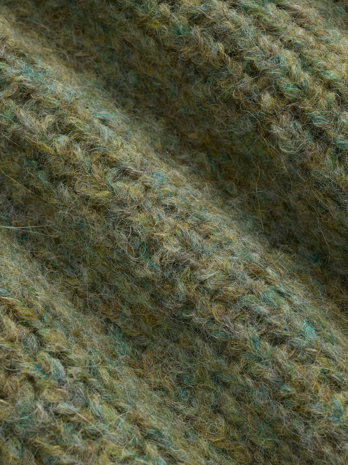 3sixteen Half Zip Knit Marled Sage