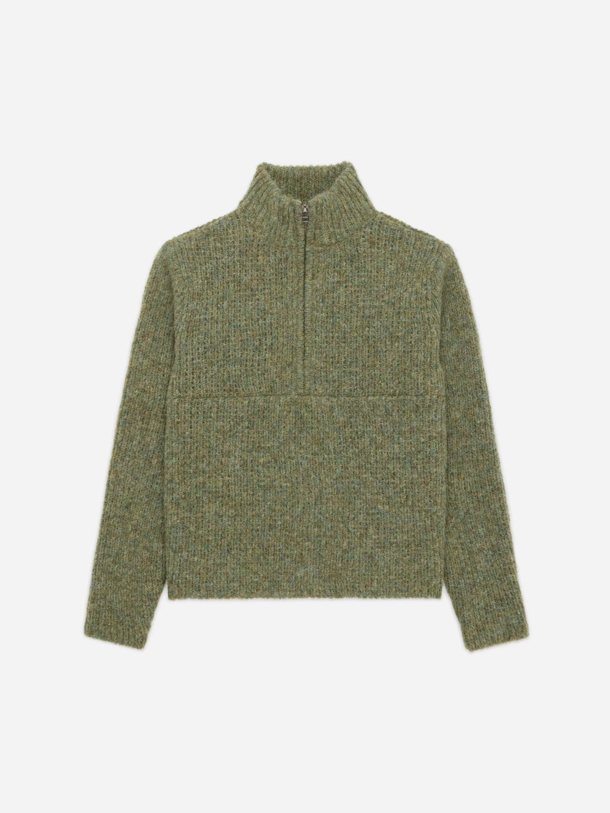 3sixteen Half Zip Knit Marled Sage