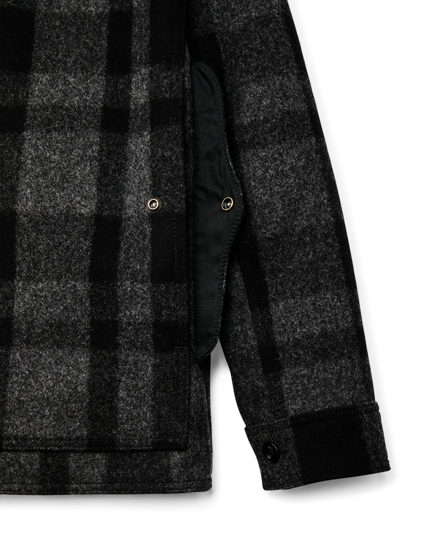 Filson 1940's Mackinaw Wool Cruiser Jacket Charcoal