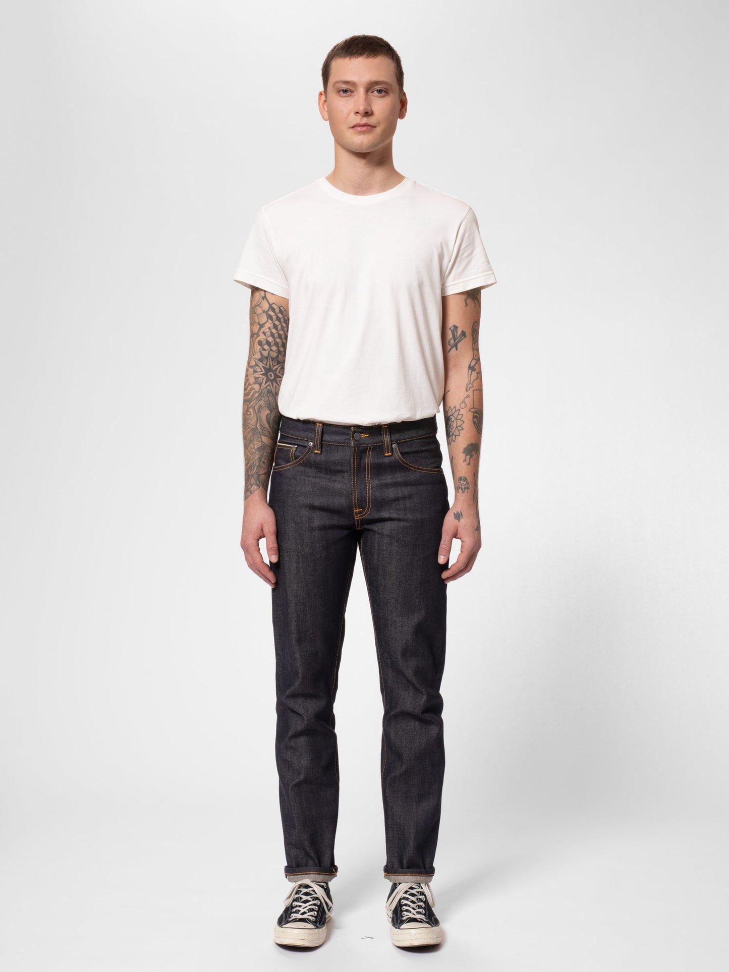Nudie Jeans Gritty Jackson 13.75 Kaihara Dry Selvage
