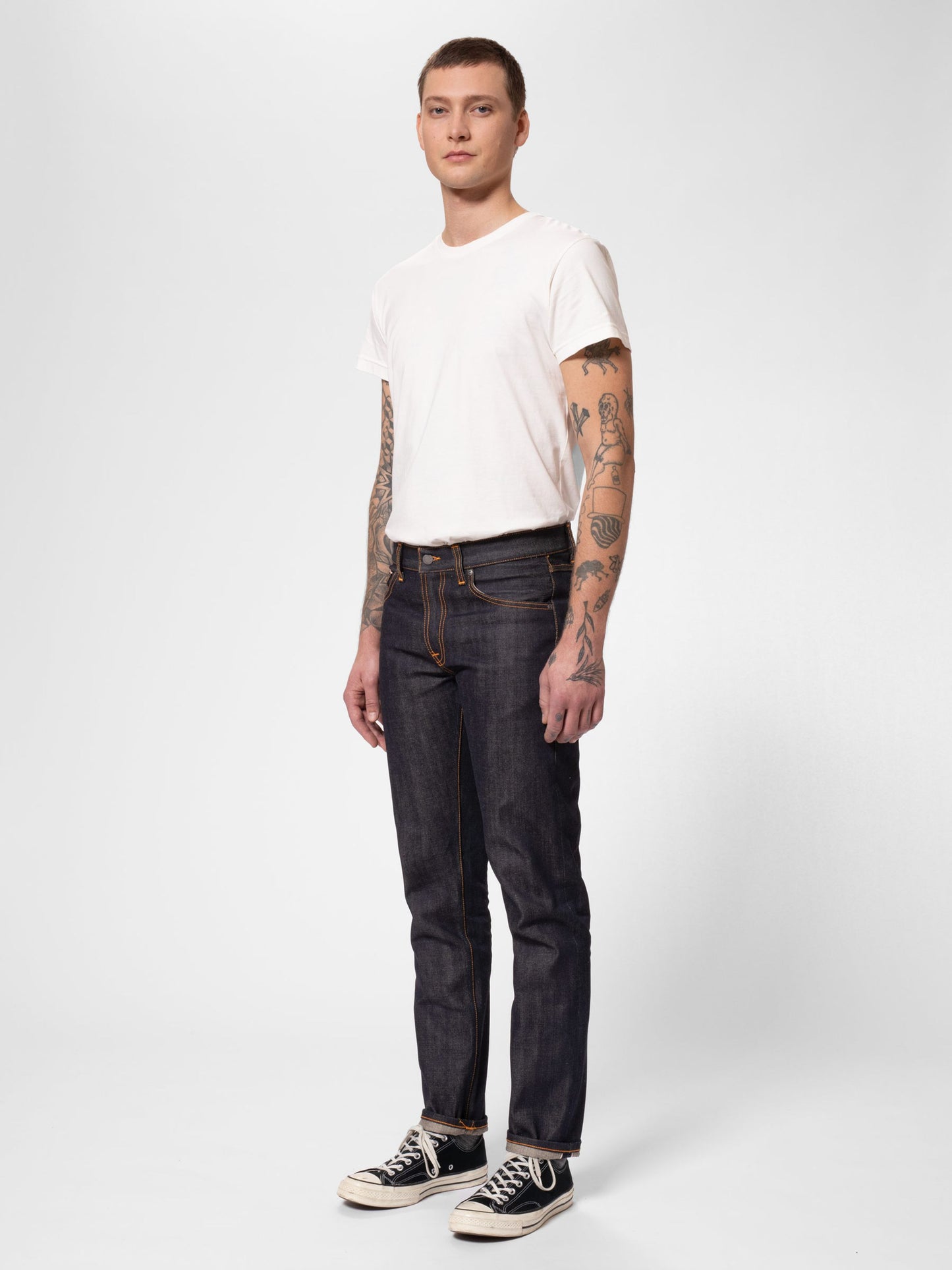 Nudie Jeans Gritty Jackson 13.75 Kaihara Dry Selvage