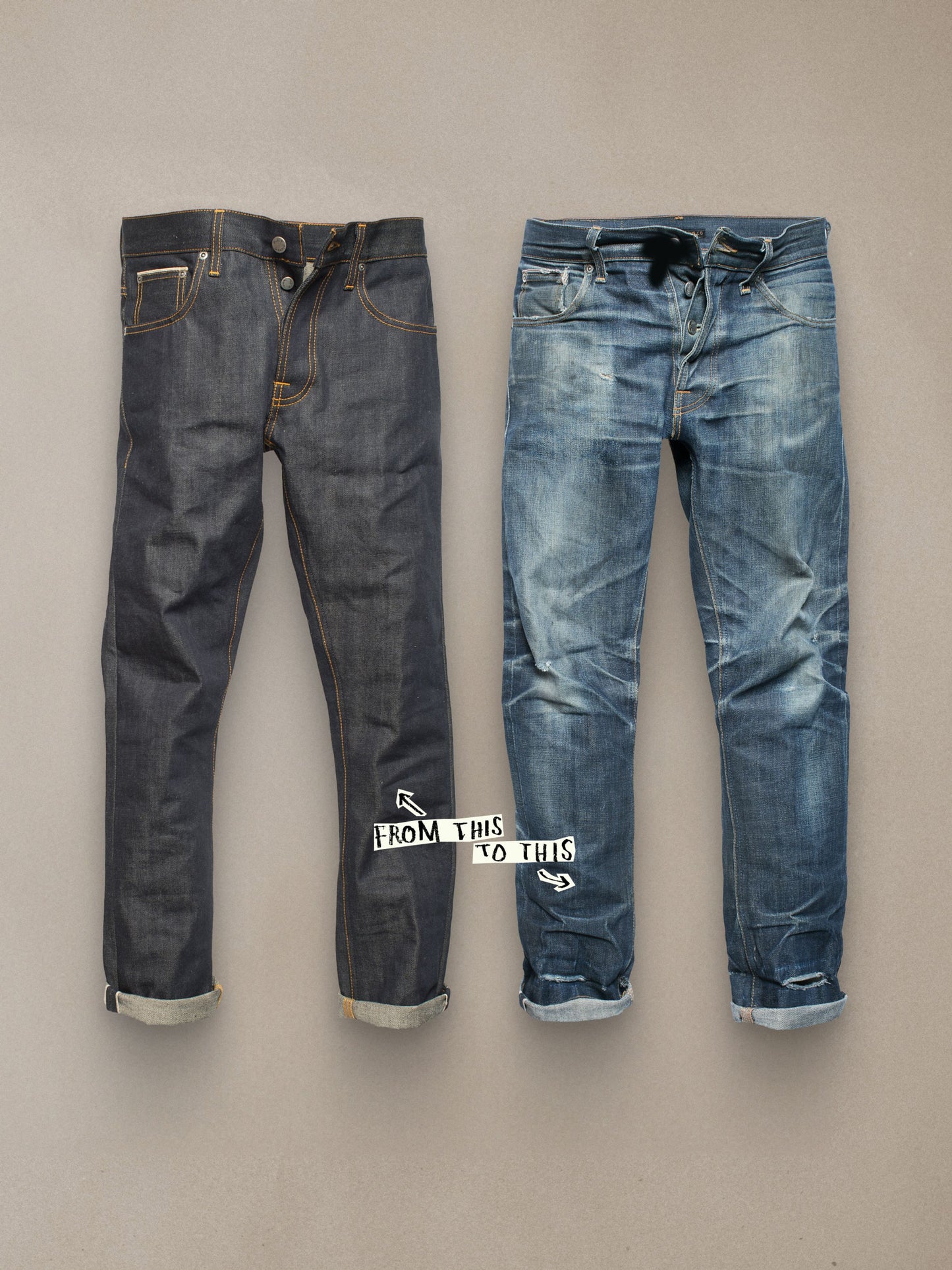 Nudie Jeans Gritty Jackson 13.75 Kaihara Dry Selvage