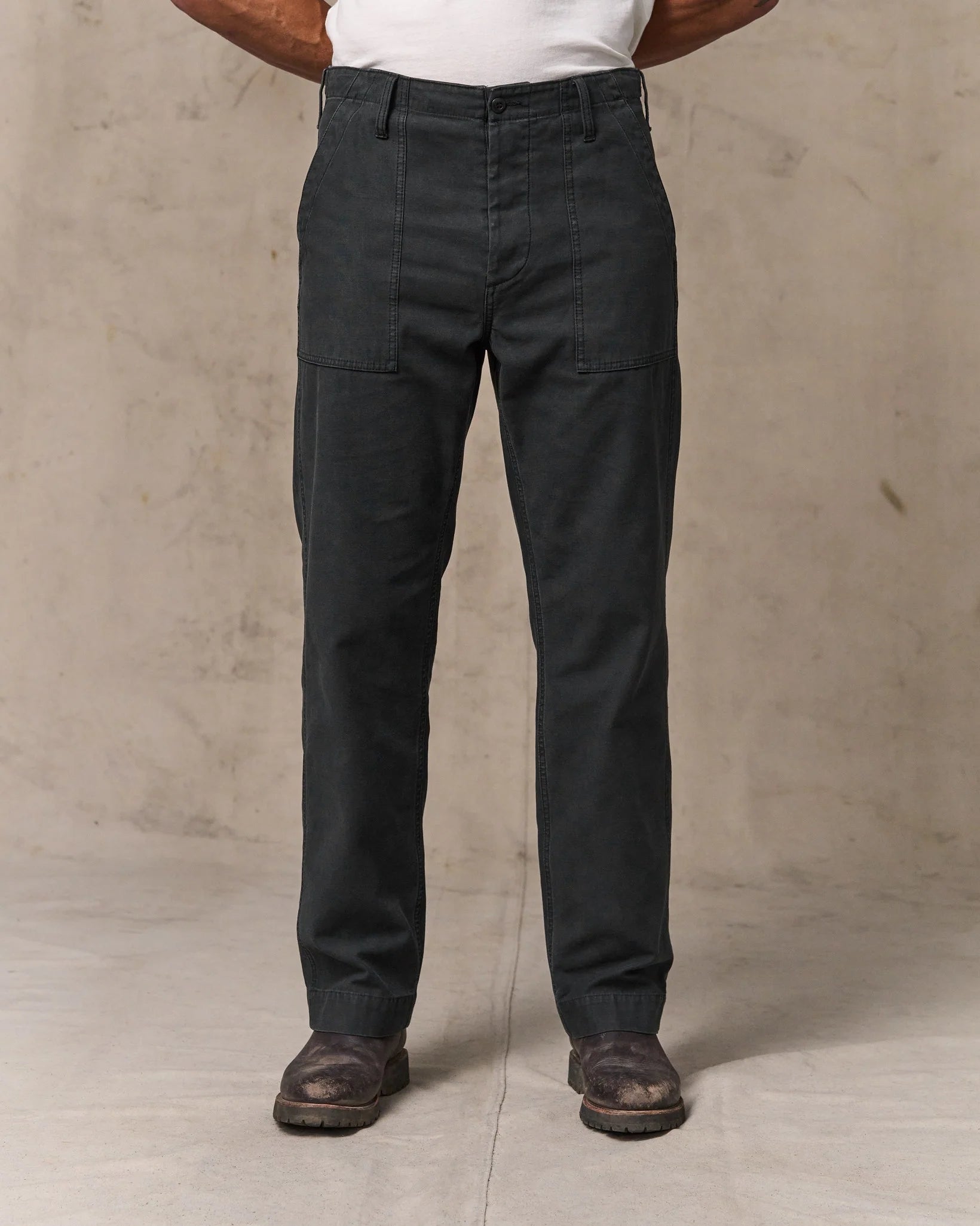 Filson Field Supply Pants Washed Faded Black