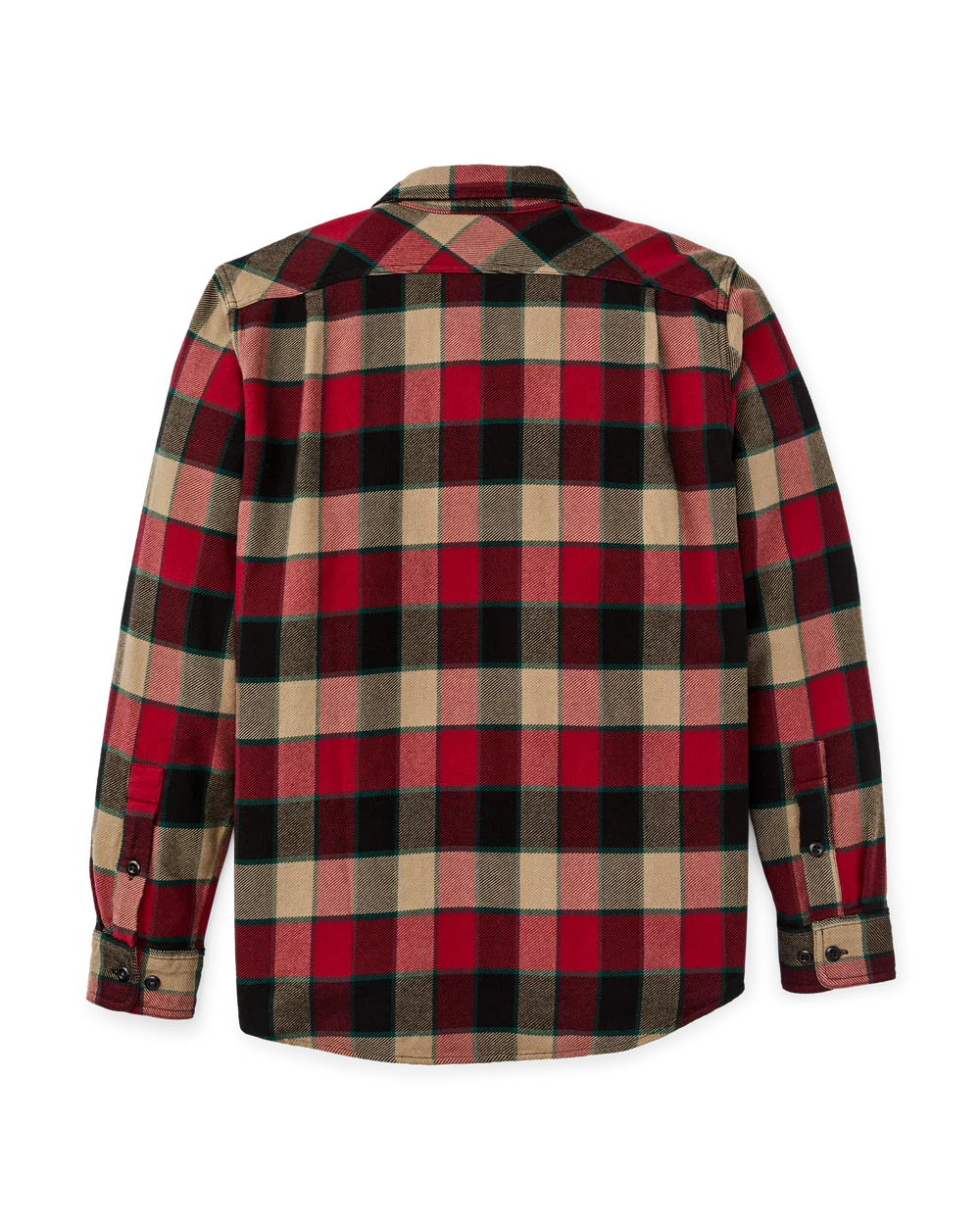 Filson Vintage Flannel Work Shirt Red/Cream Plaid