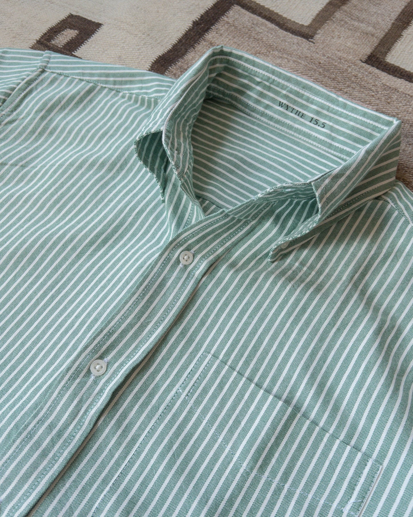 Wythe Oxford Cloth Button Down Evergreen