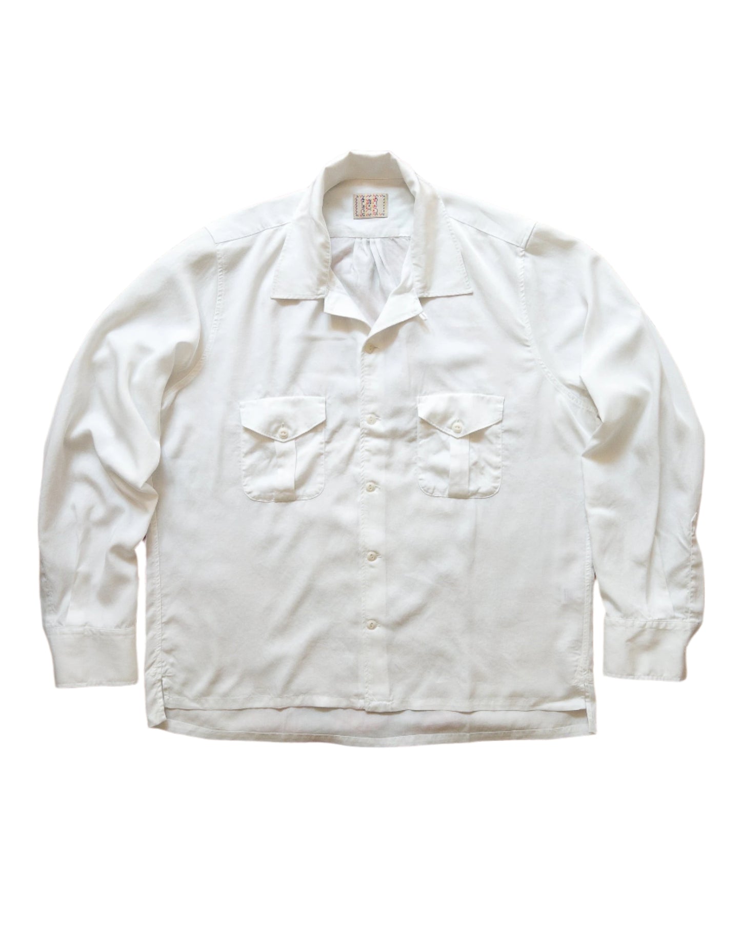 Wythe Tencel Gabardine Patio Shirt White