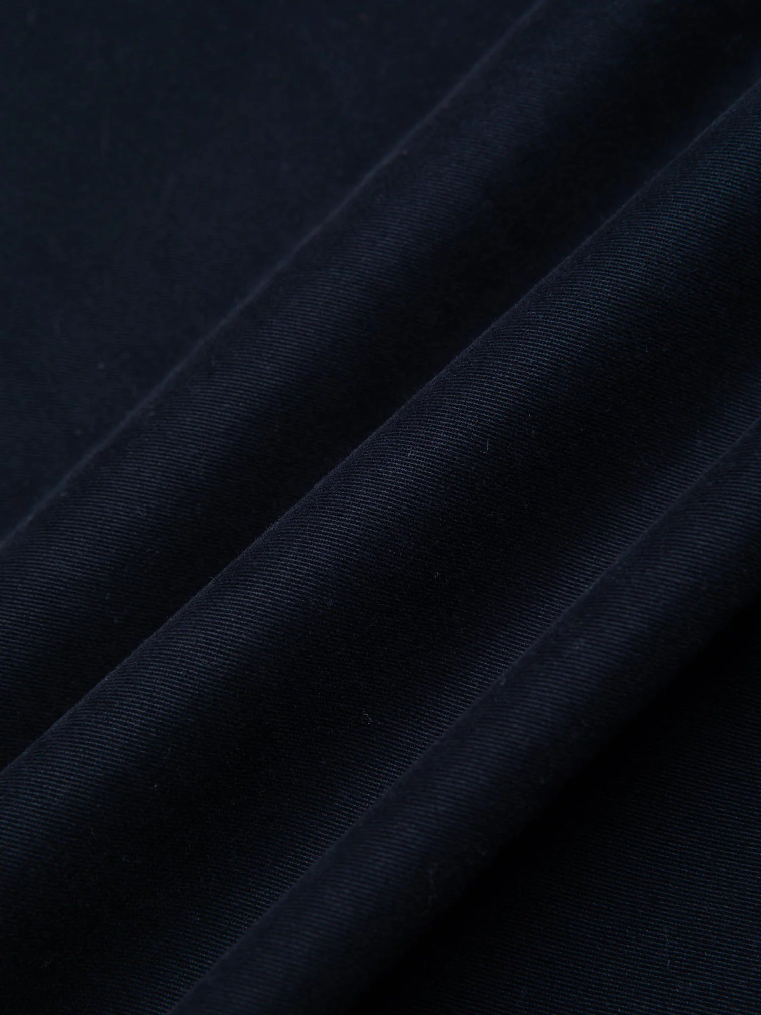 Kestin Inverness Trouser in Navy Cotton Twill