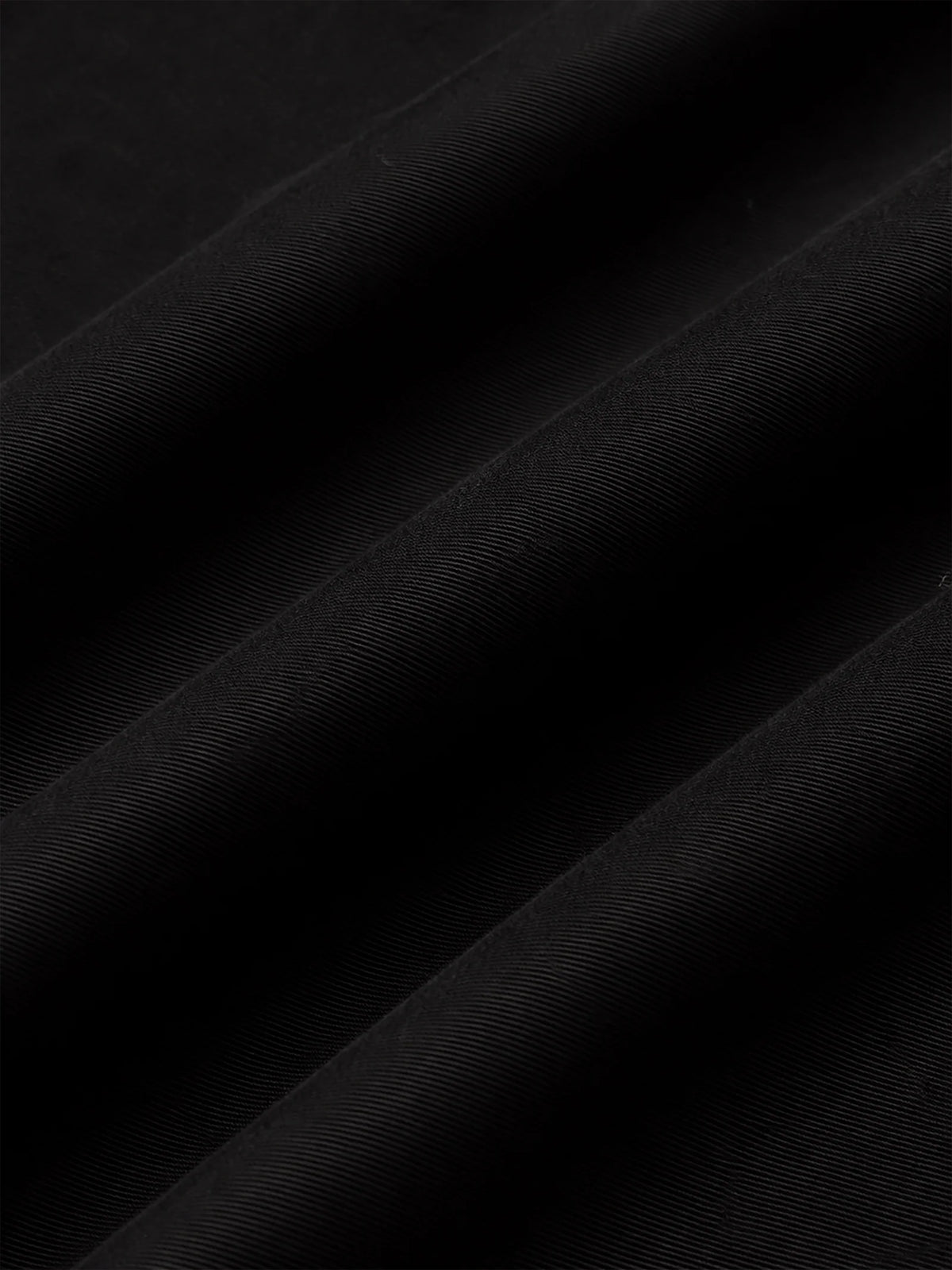 Kestin Inverness Trouser in Black Cotton Twill