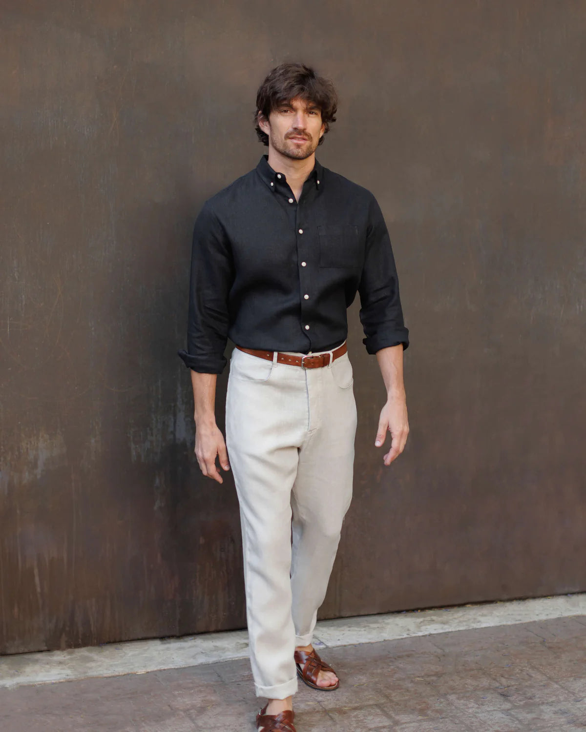 Alex Crane Cham Pants Bone
