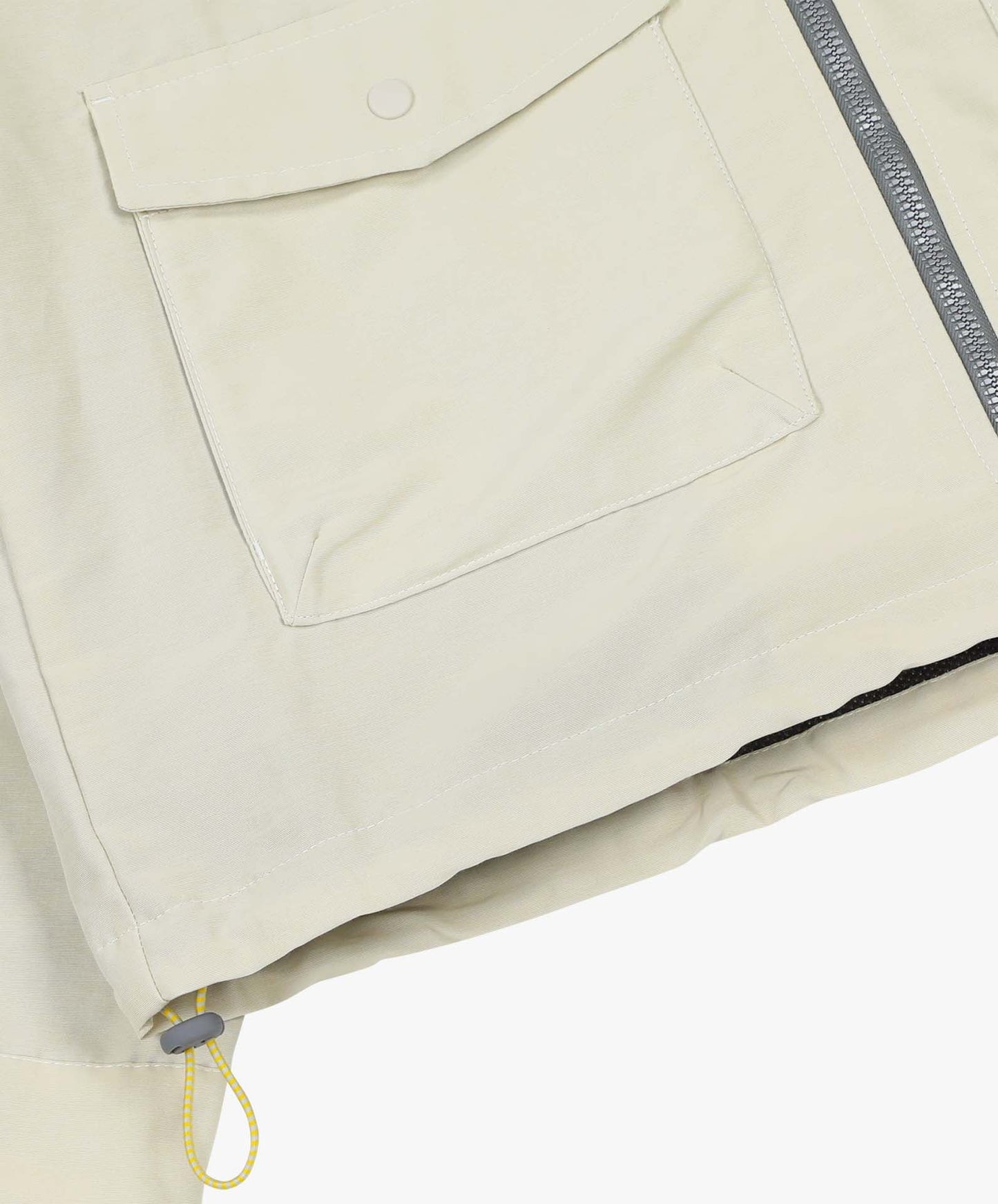 Howlin Boxy Swing Jacket Cord Neck Cream