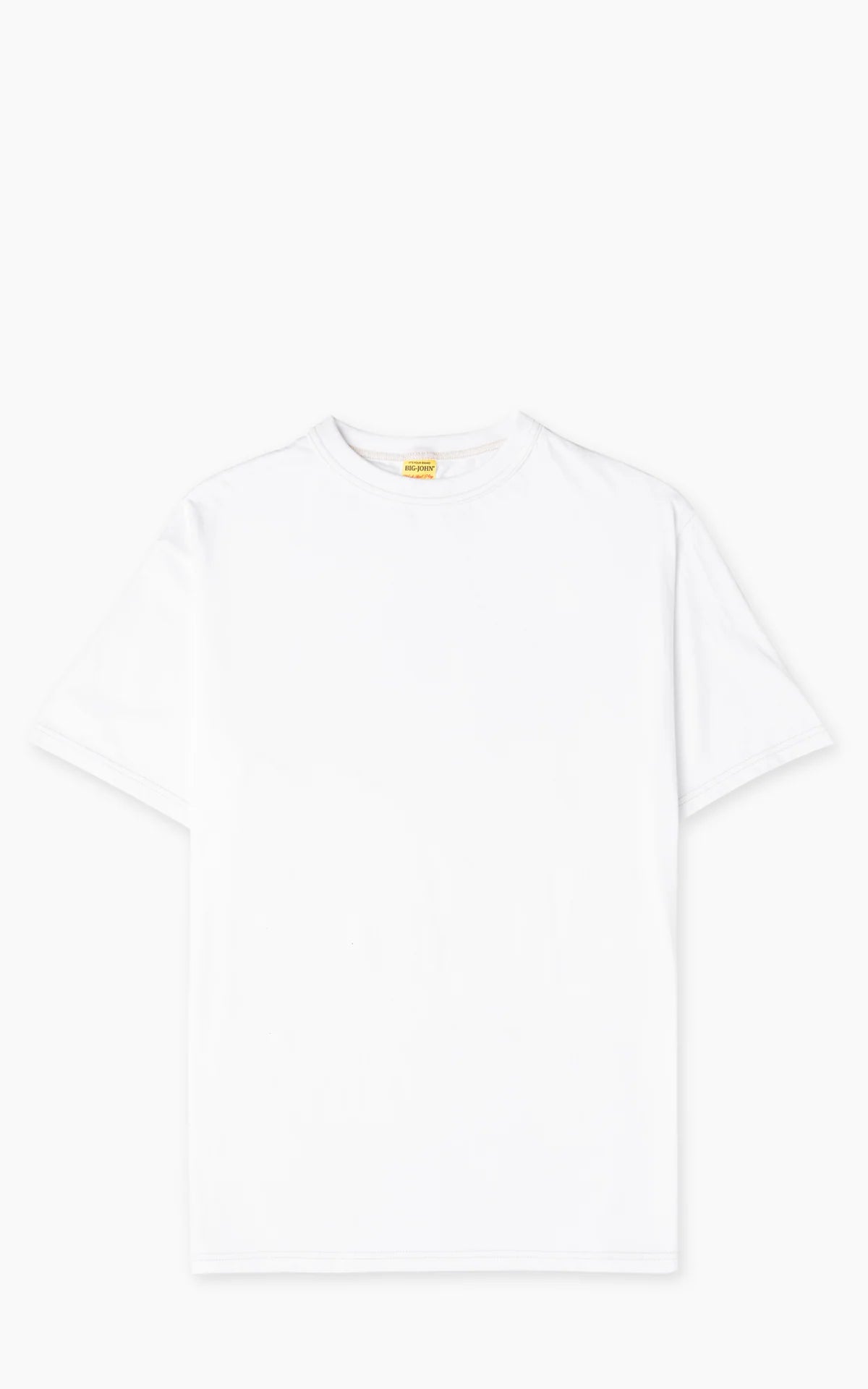 Big John Loopwheel 2-Pack Crewneck Tee White
