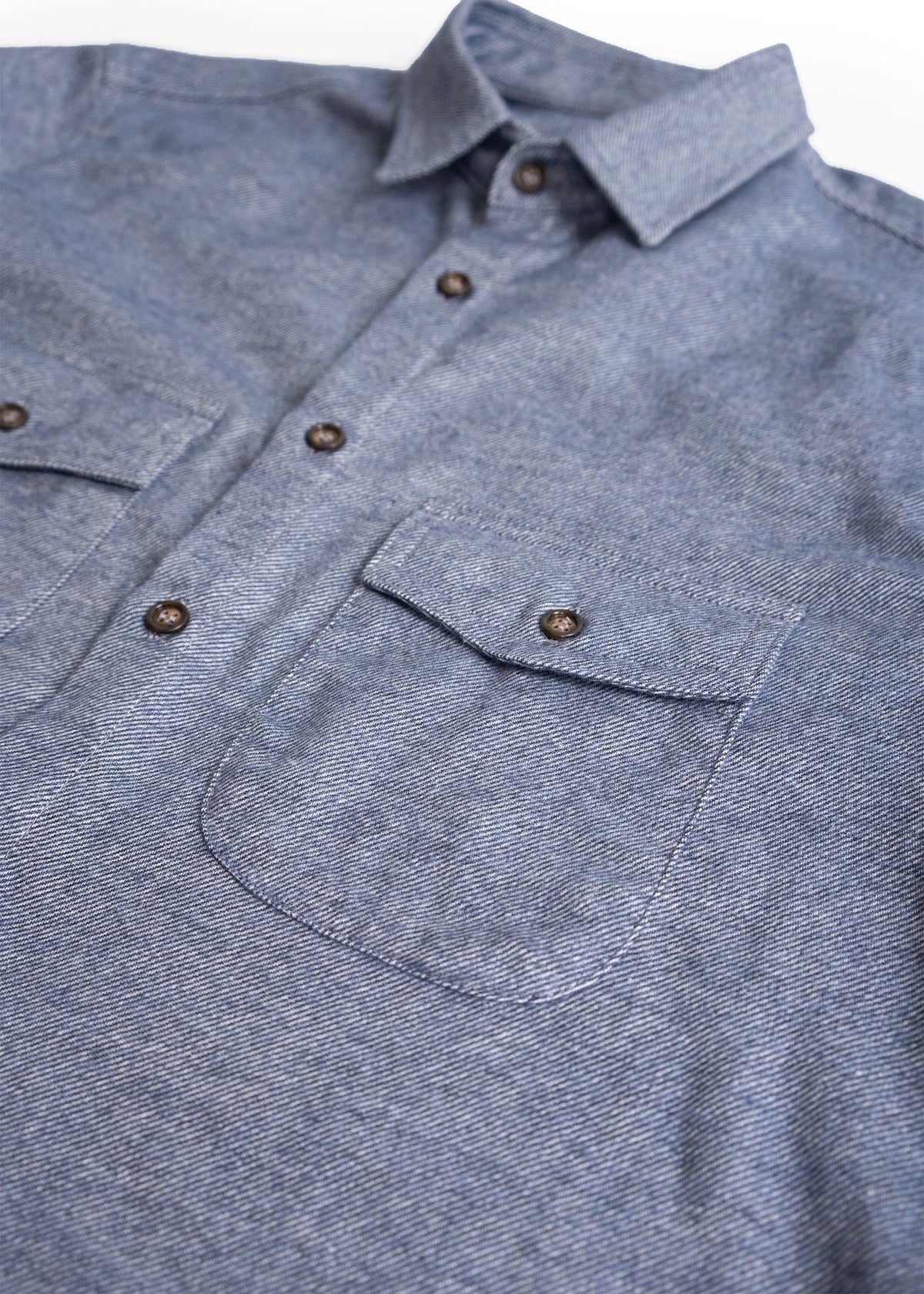 Freeman Cascadia Flannel Sound Blue Twill