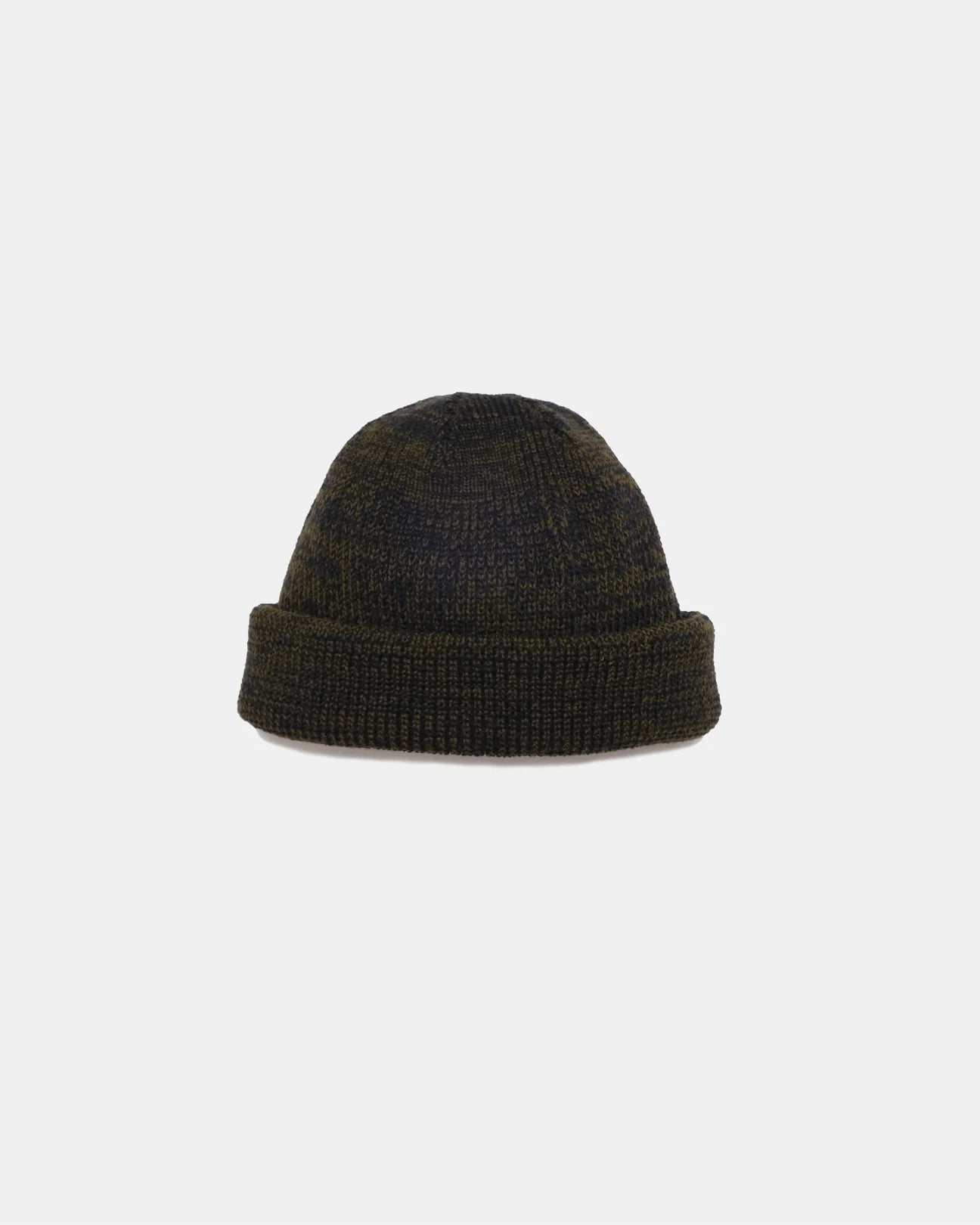 Dehen 1920 Wool Knit Watch Cap Loden/Navy Mix