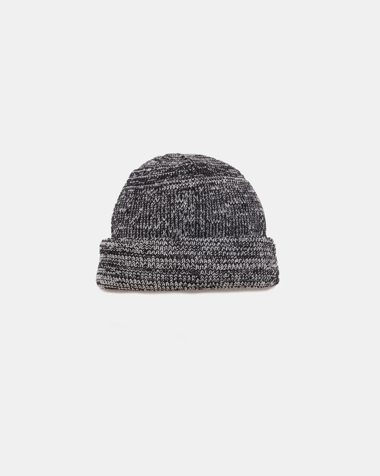 Dehen 1920 Wool Knit Watch Cap Black/Natural Mix