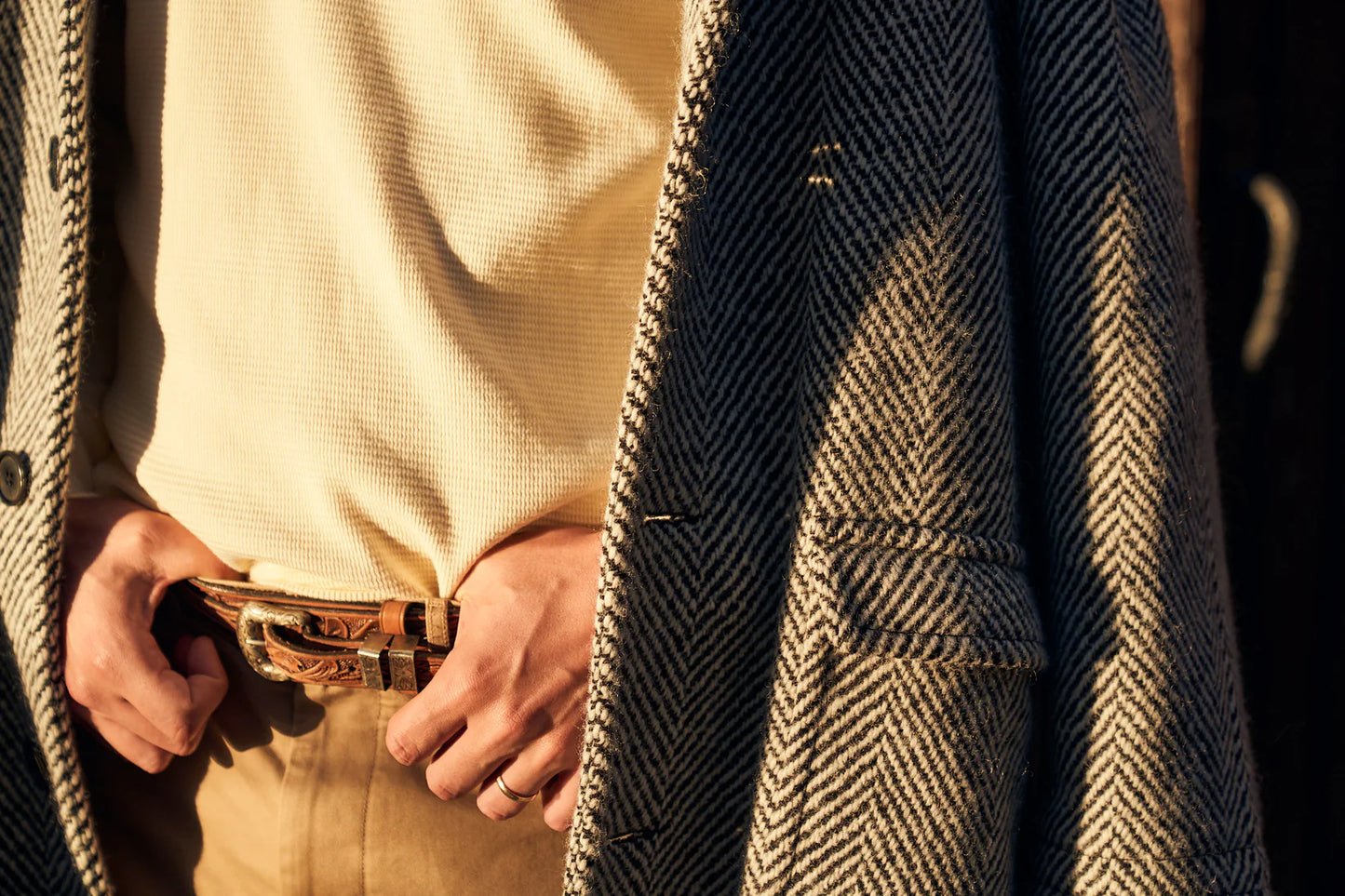 Wythe Cotton Longsleeve Thermal Cream