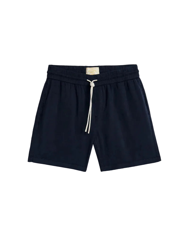 Portuguese Flannel Dogtown Tencel Lyocell Shorts Dark Navy