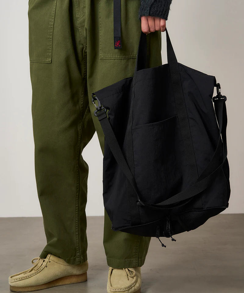 Gramicci Nylon Packable Tote Black