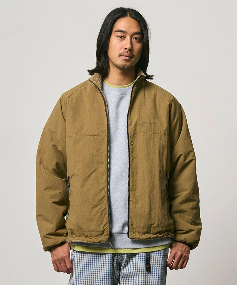 Gramicci Reversible Sherpa Jacket Beige/Tan