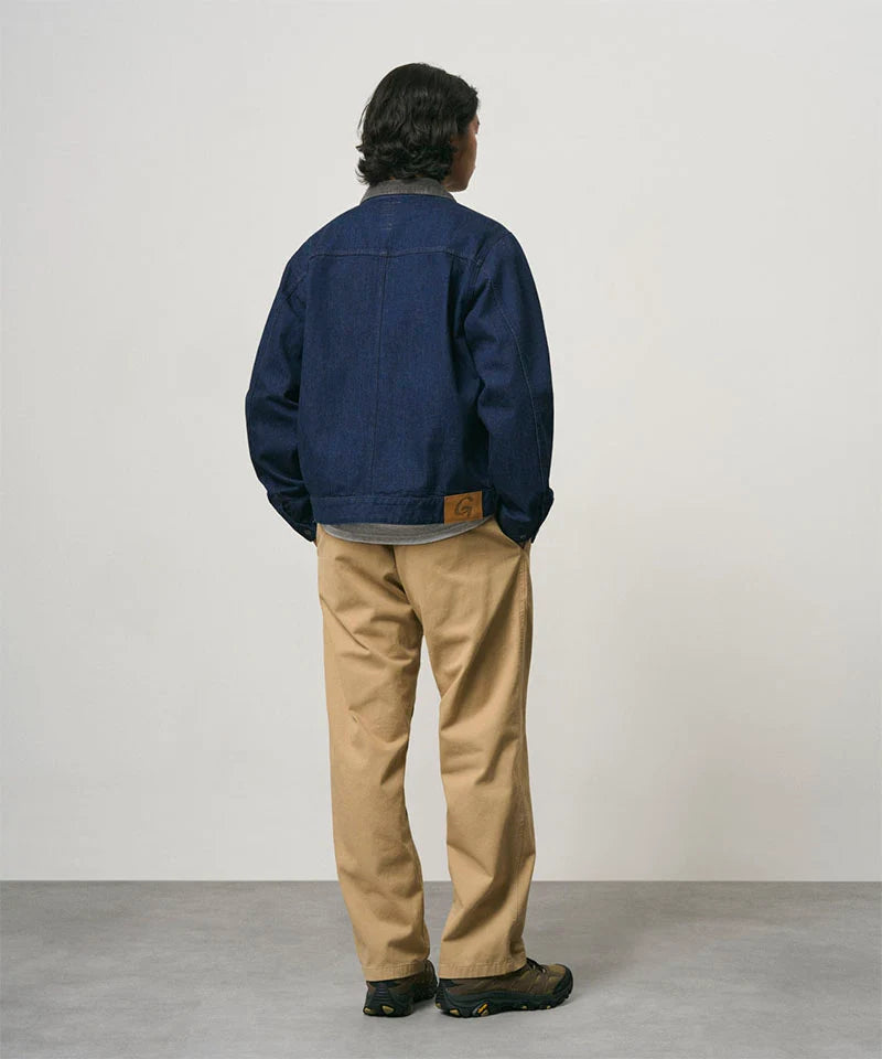 Gramicci Japanese Trucker Jacket Rinsed Indigo