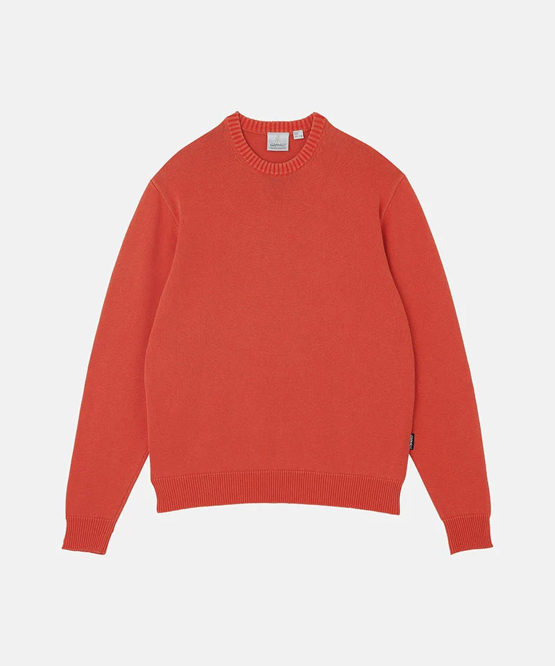 Gramicci Cotton Knit Crewneck Cayenne