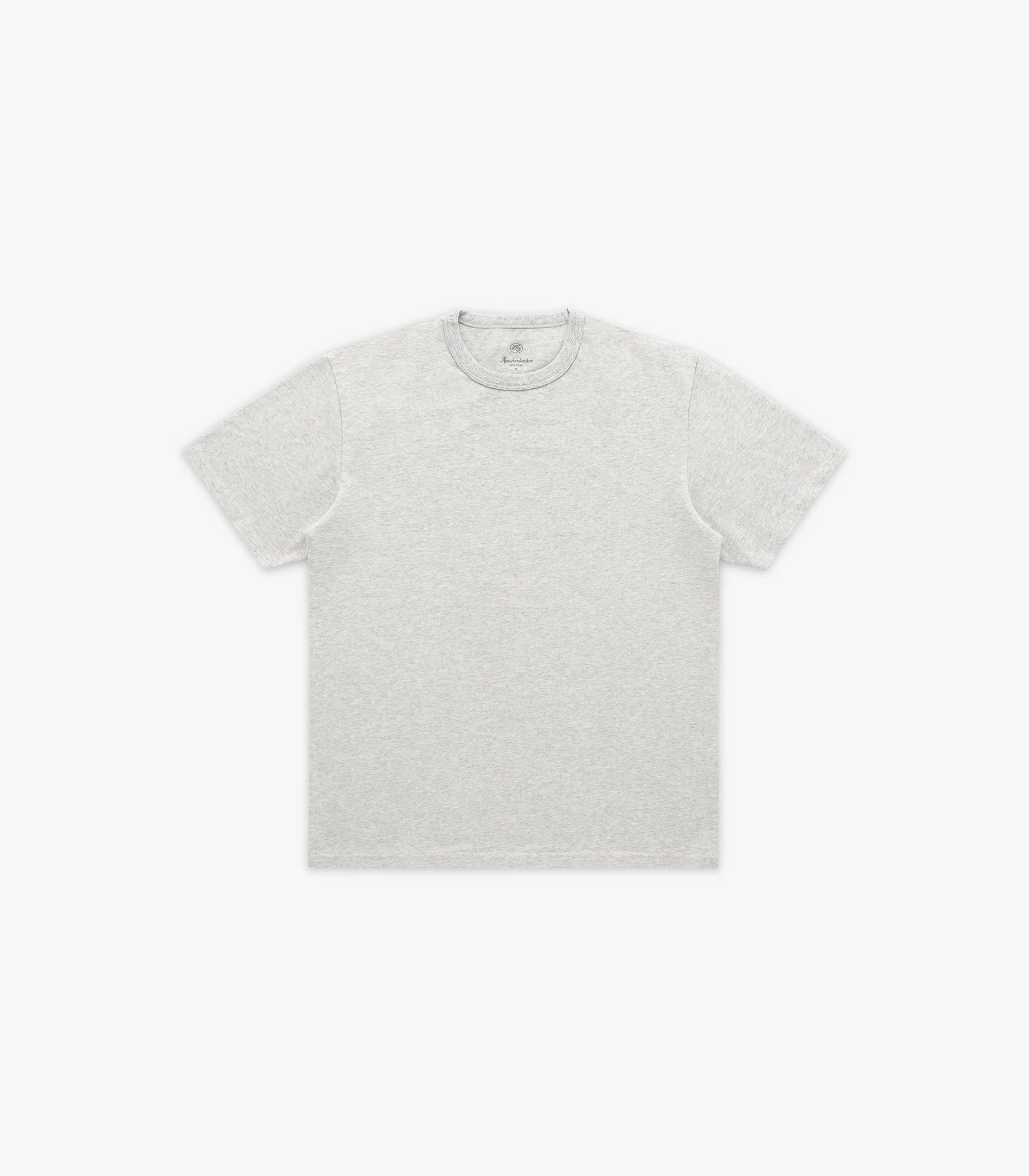 Knickerbocker Heavyweight T-Shirt Heather Grey