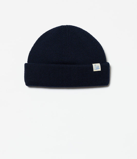Merz B. Schwanen Merino Wool Watch Cap Dark Navy