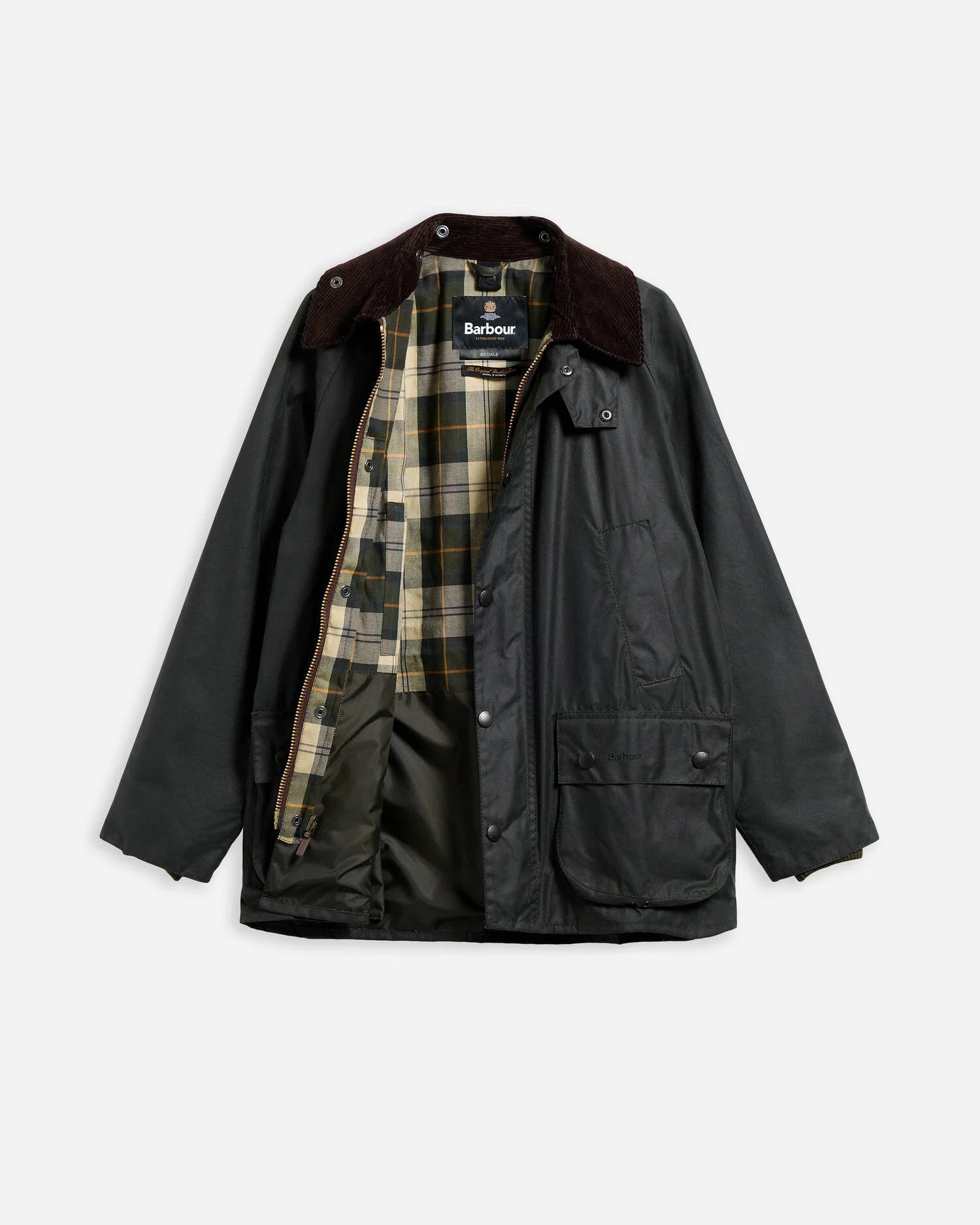Barbour Bedale Wax Jacket Sage