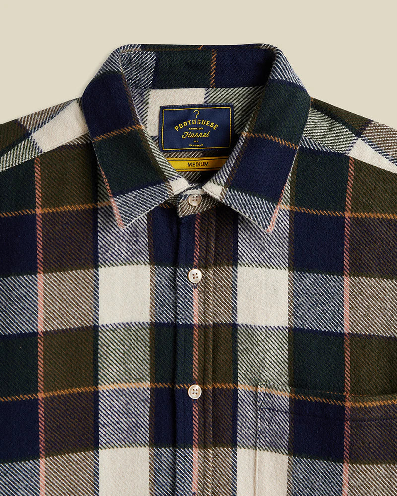 Portuguese Flannel Pine Button Up Shirt