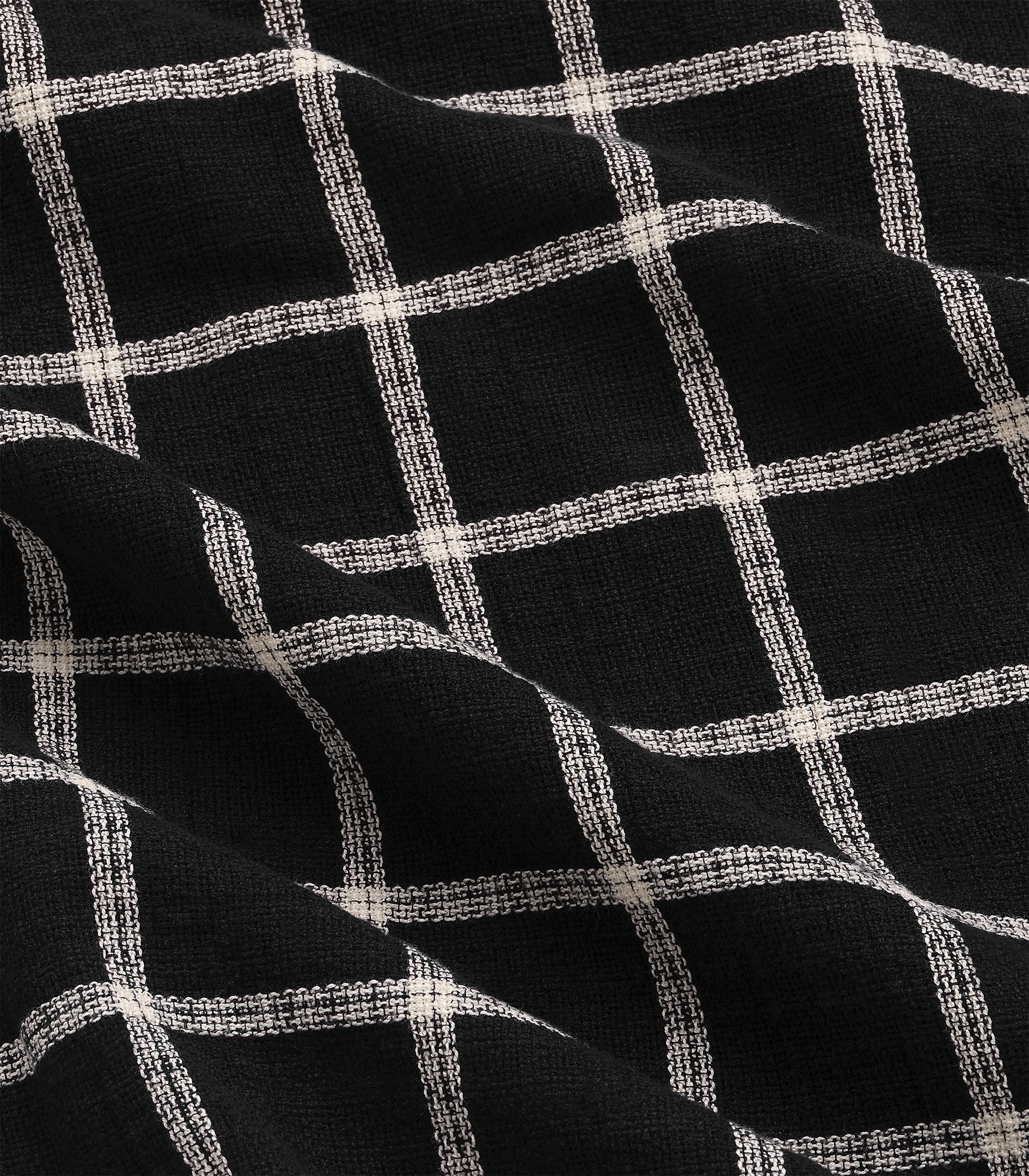 Knickerbocker Penny Loom Cotton Shirt S/S Black