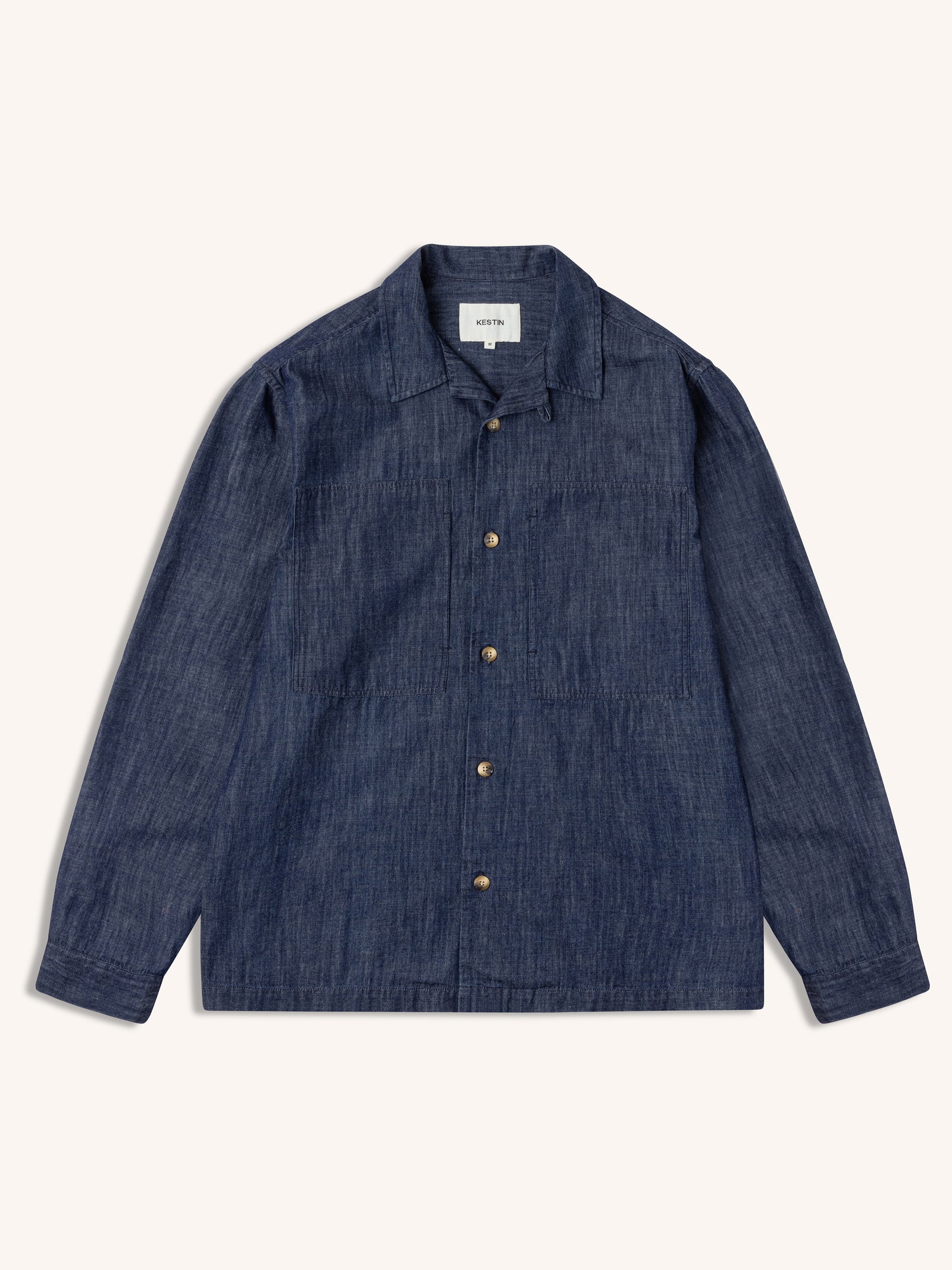 Kestin Durno Overshirt in Denim