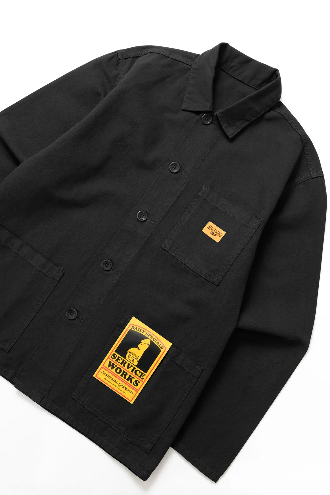 Service Works Classic Chore Shirt Black