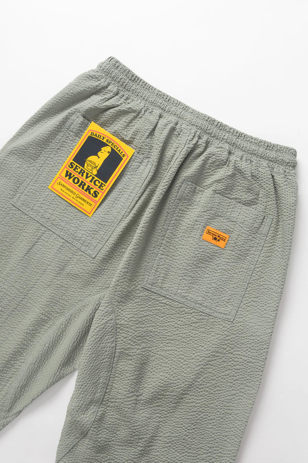 Service Works Seersucker Chef Pants Sage