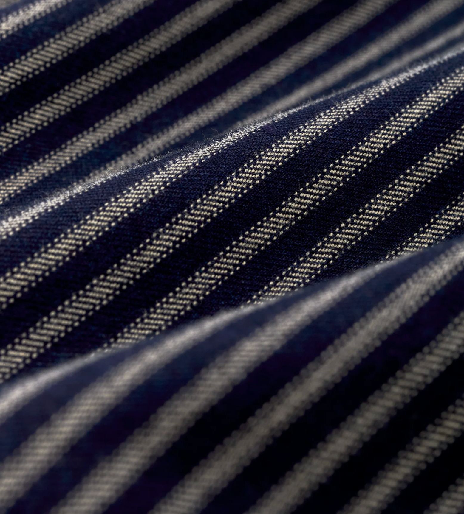 Filson Lightweight Alaskan Guide Shirt Indigo/Ticking Stripe