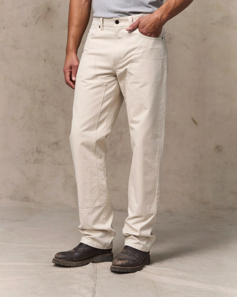 Filson Dry Tin Double Front Pants Natural Seed