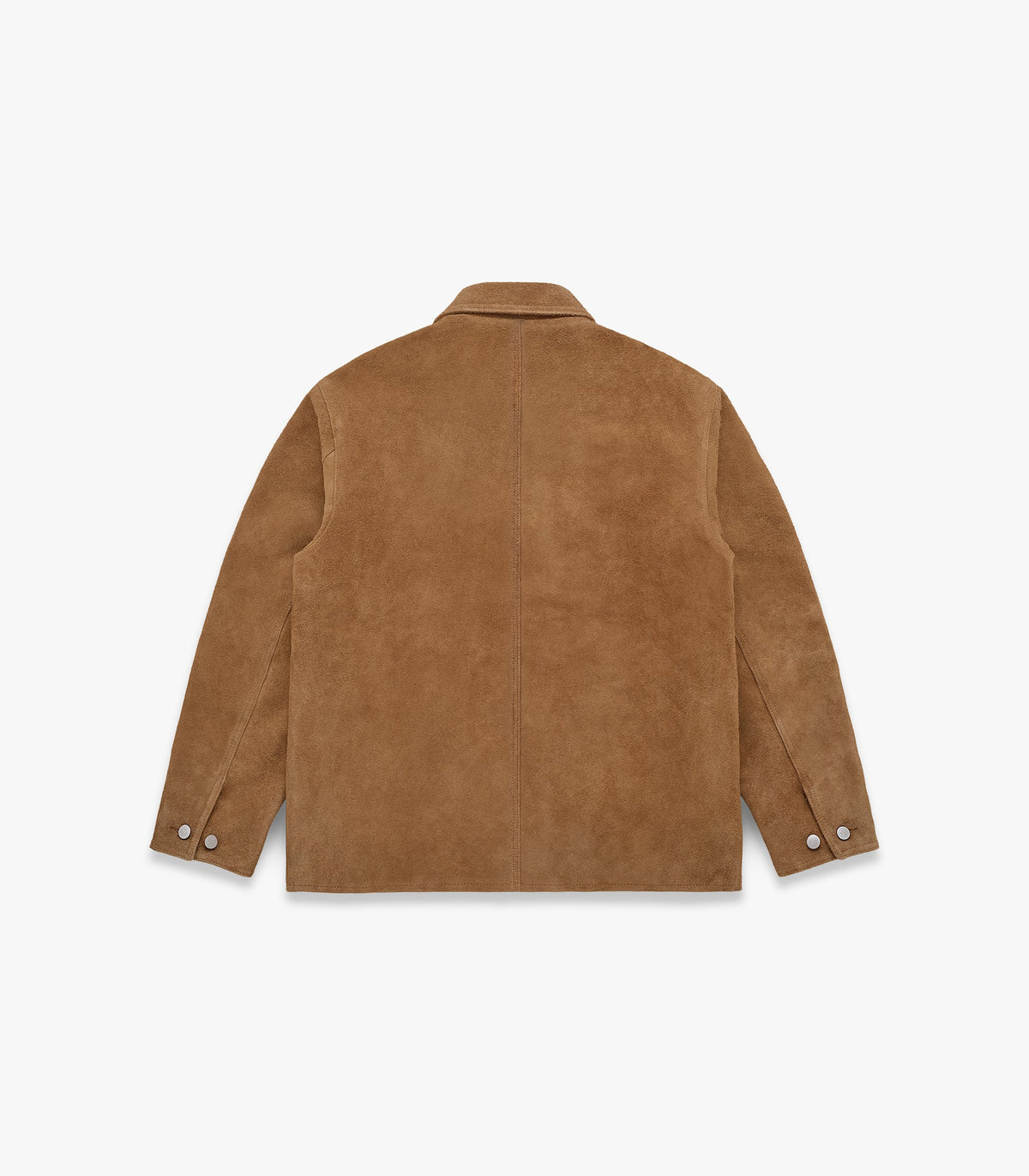 Knickerbocker Shag-Pile Suede Coat Earth