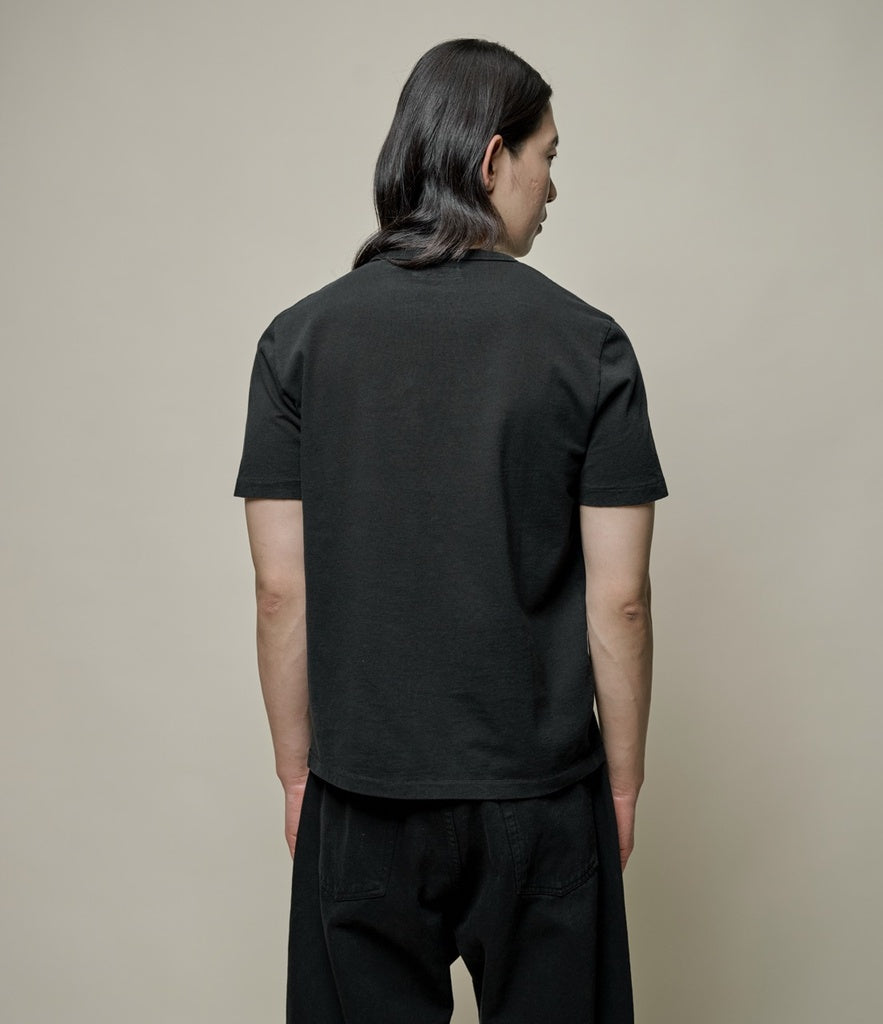 Merz B. Schwanen Tee02 Organic Cotton Deep Black