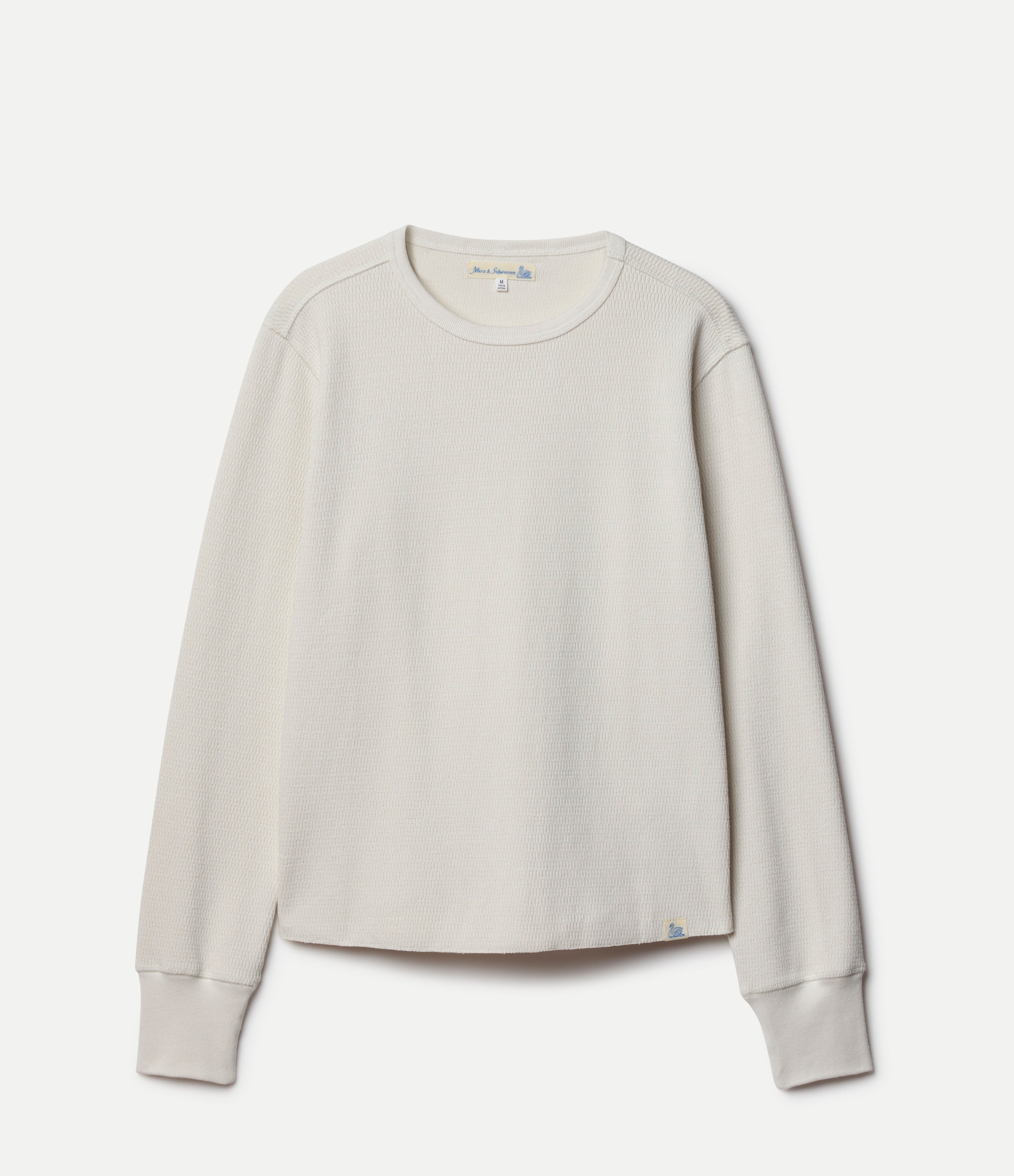 Merz B. Schwanen Diamond Patterned Cotton LongSleeve Thermal