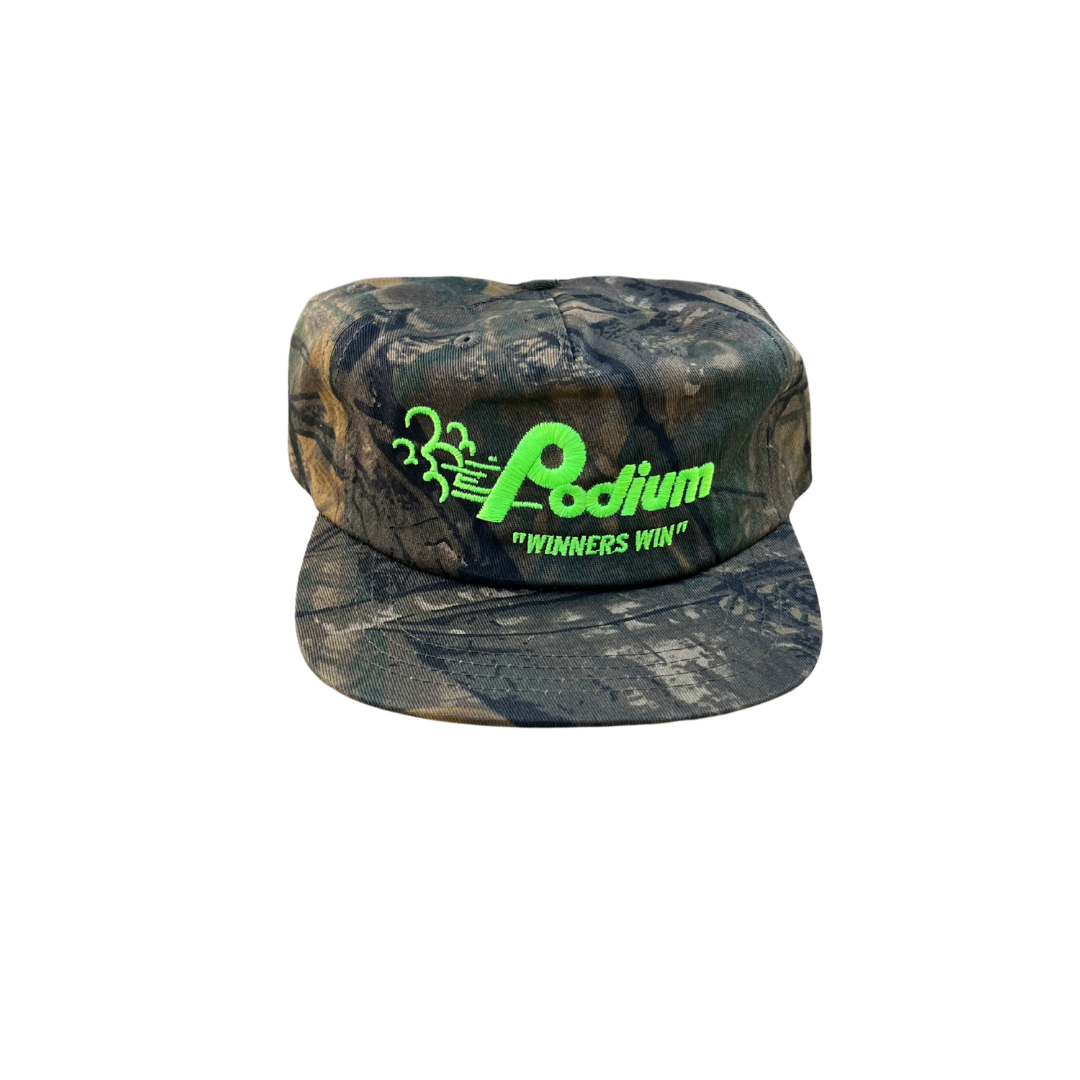 Podium Low Profile Winners Shop Hat Camo