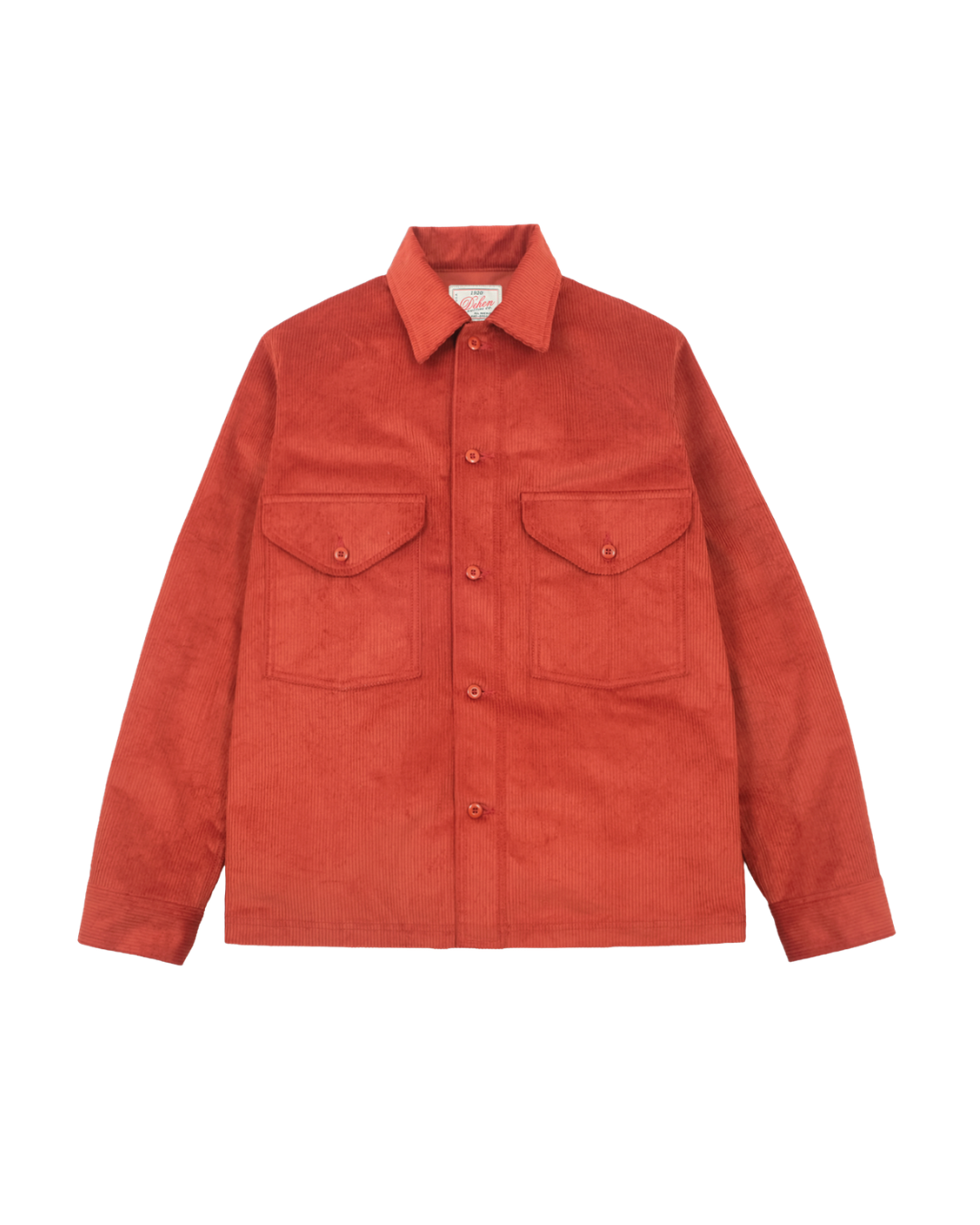 Dehen 1920 Skyline Overshirt Rust Corduroy