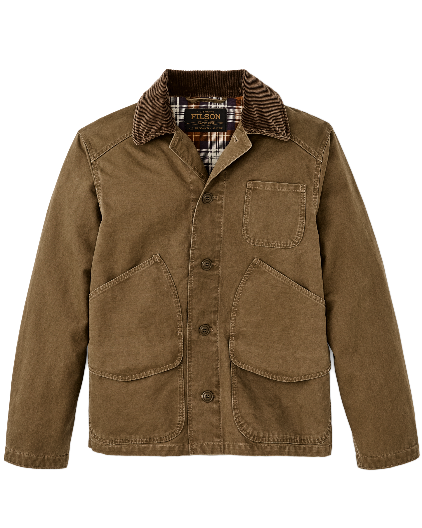 Filson Canvas Outfitter Jacket Kangaroo