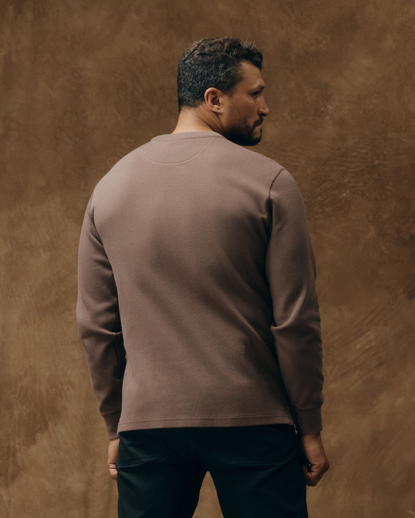 Filson Waffle Knit Thermal Brown