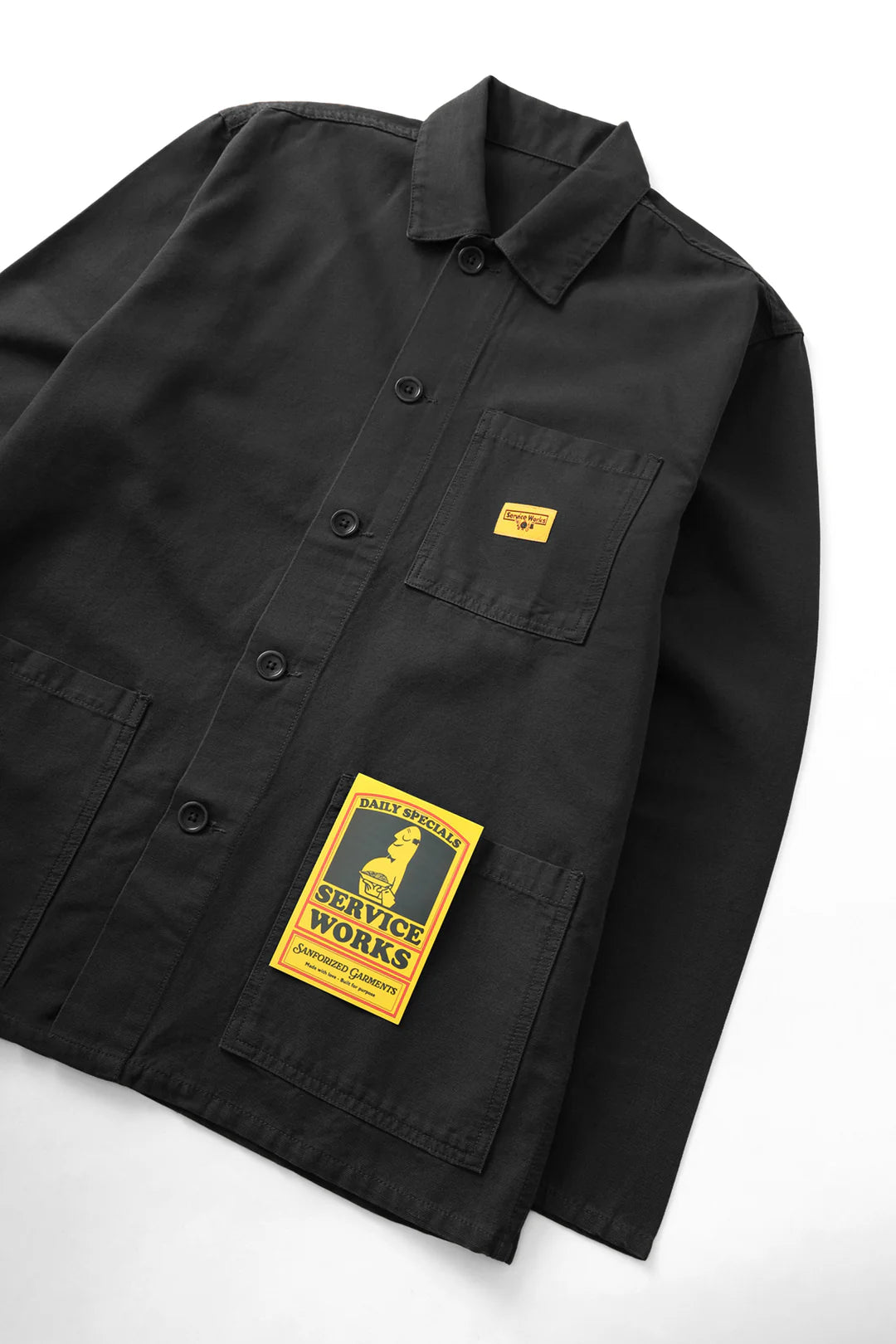 Service Works Classic Coverall Jacket Black