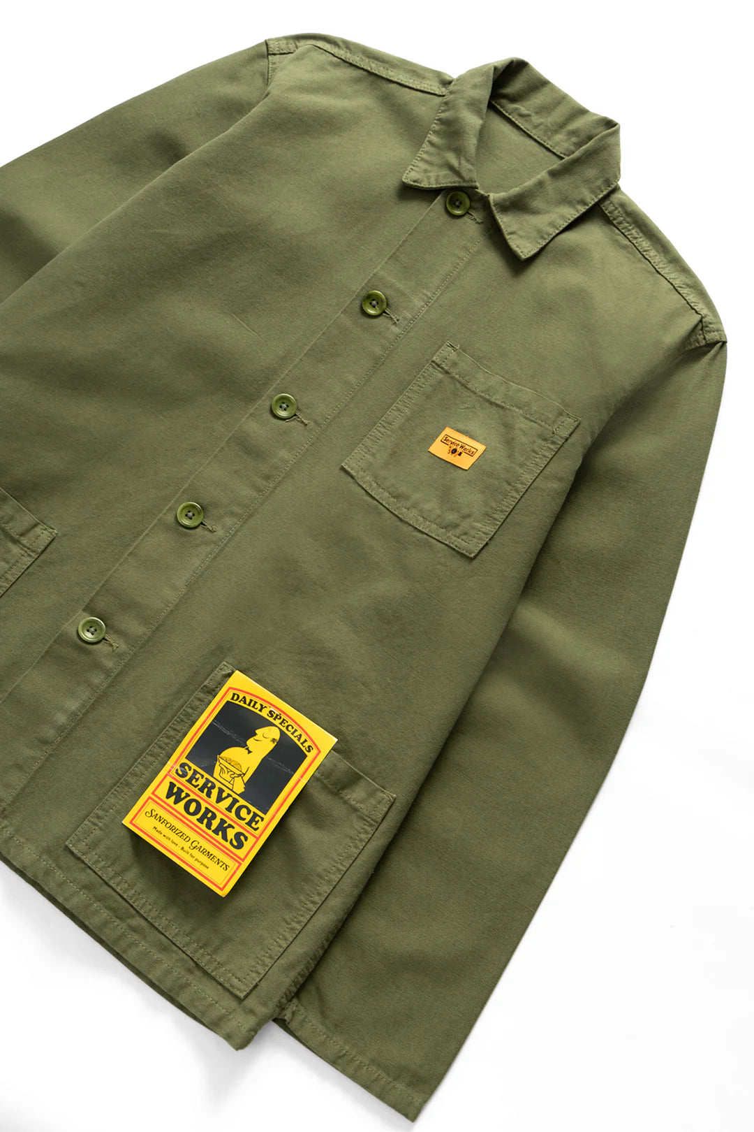 Service Works Classic Coverall Jacket Olive
