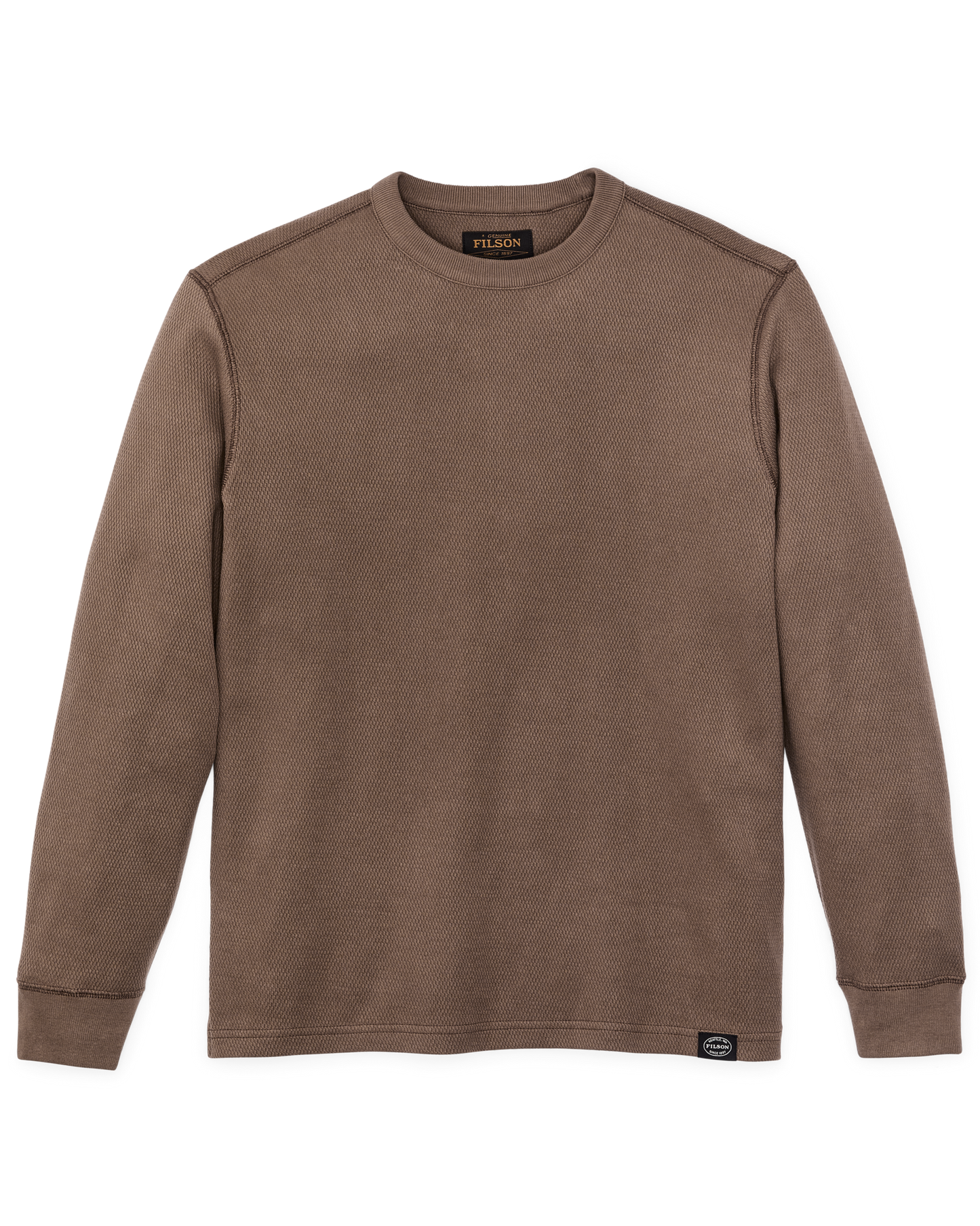 Filson Waffle Knit Thermal Brown