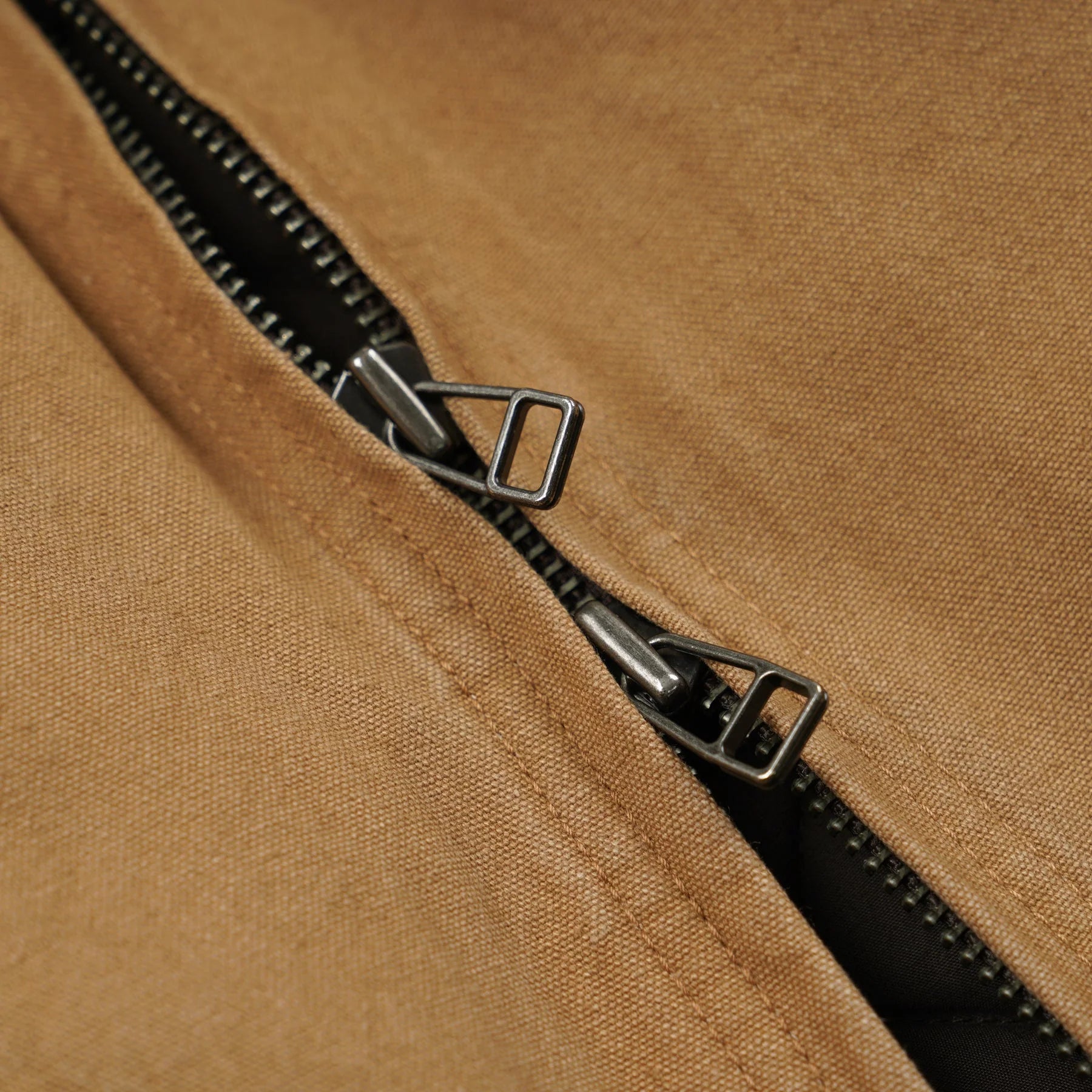 FrizmWORKS Heavy Canvas Destroyed Work Jacket Tan